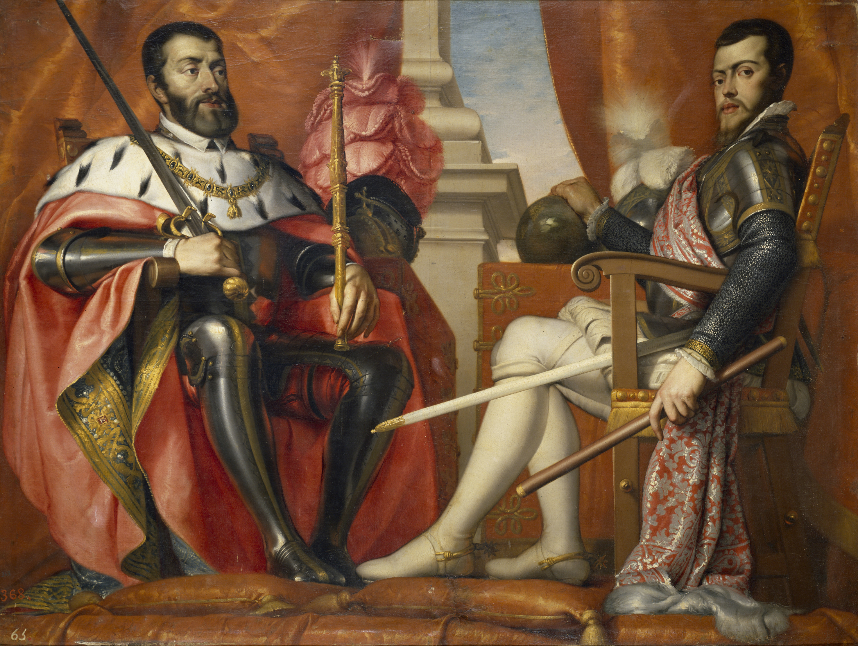 Carlos I y Felipe II