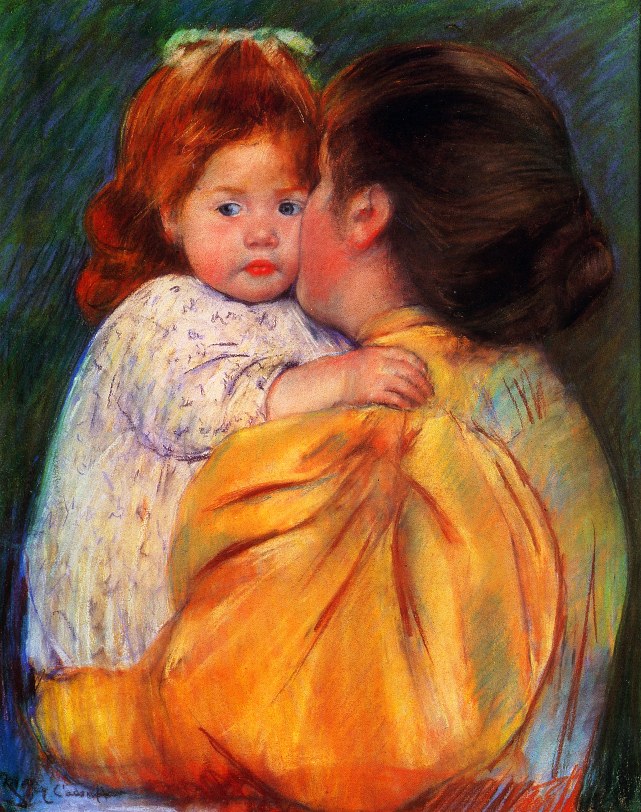 Cassatt Mary Maternal Kiss 1896