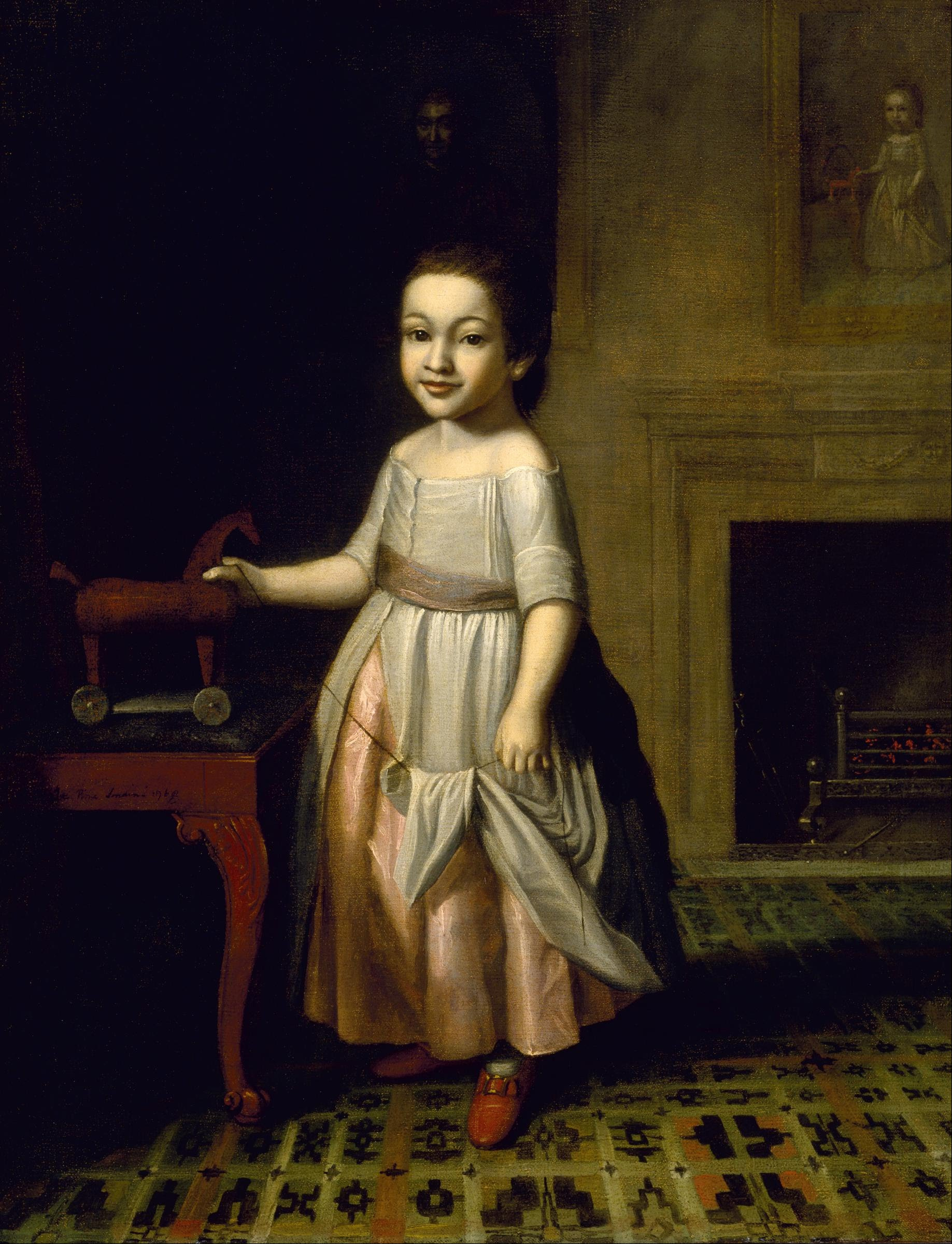 Charles Willson Peale - Boy with Toy Horse - Google Art Project
