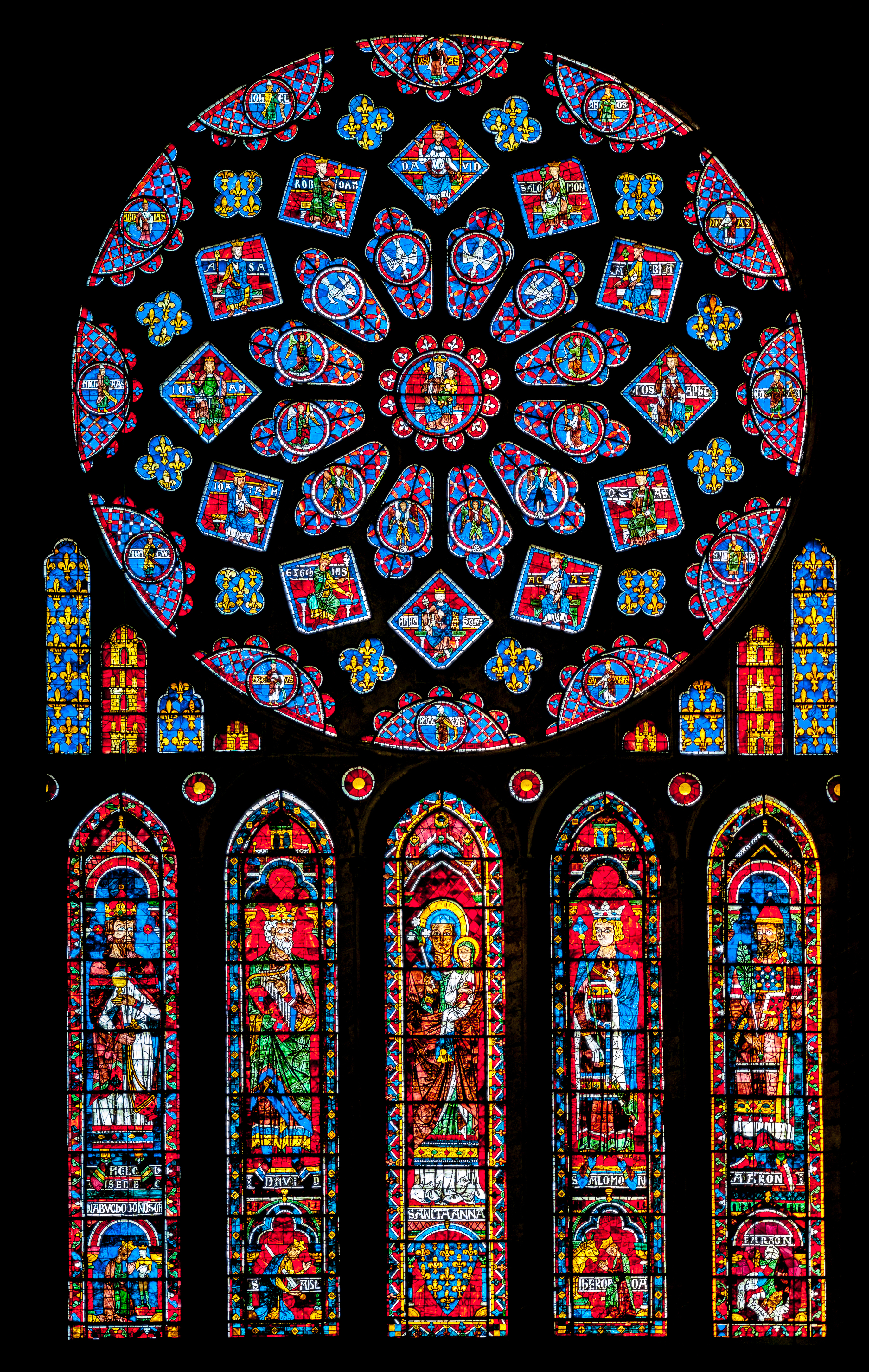 Chartres RosetteNord 121 DSC08241