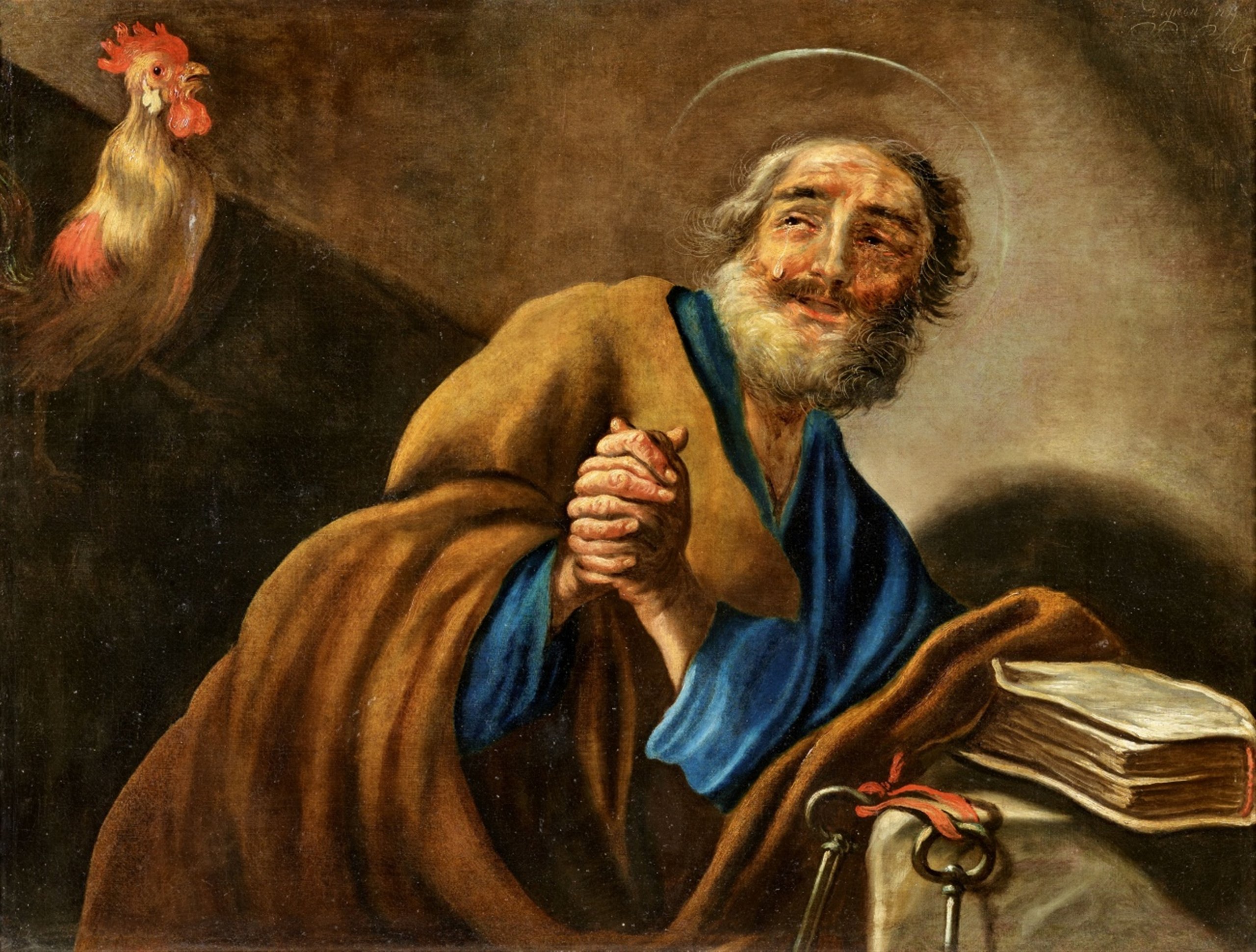 Claude Vignon - The Repentant Saint Peter