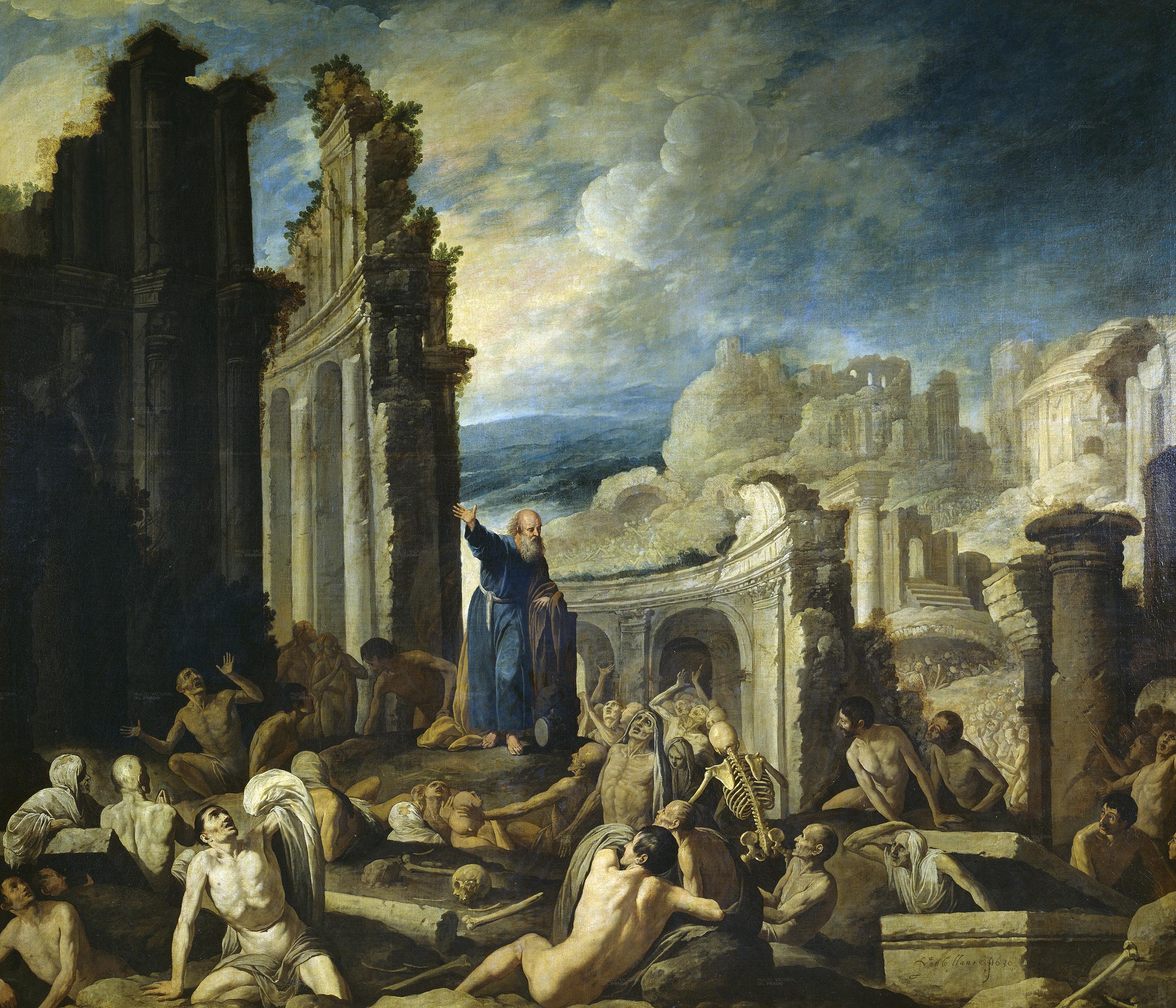 Collantes, Francisco - The Vision of Ezekiel - 1630