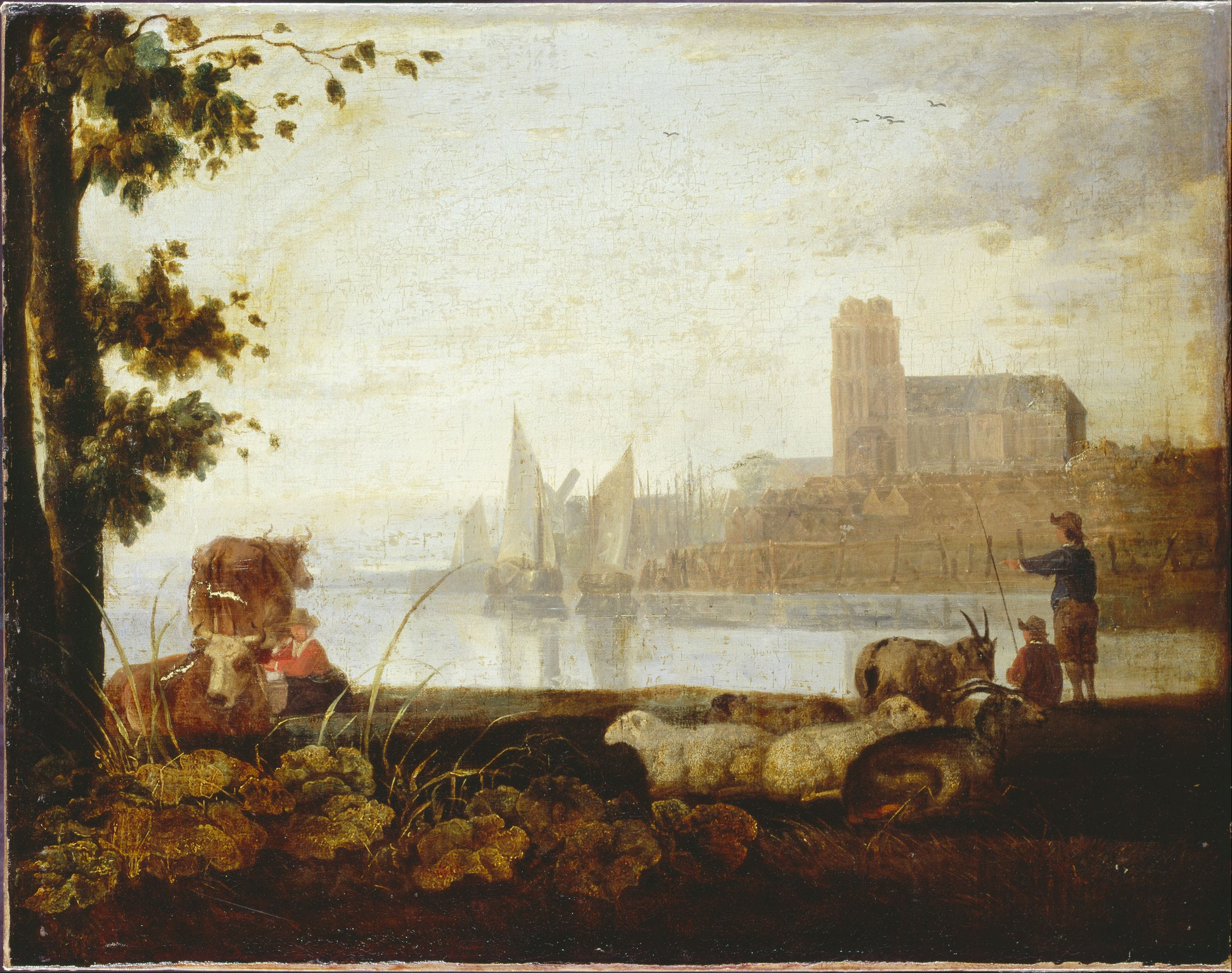Cuyp, Aelbert - View on the Maas - Google Art Project
