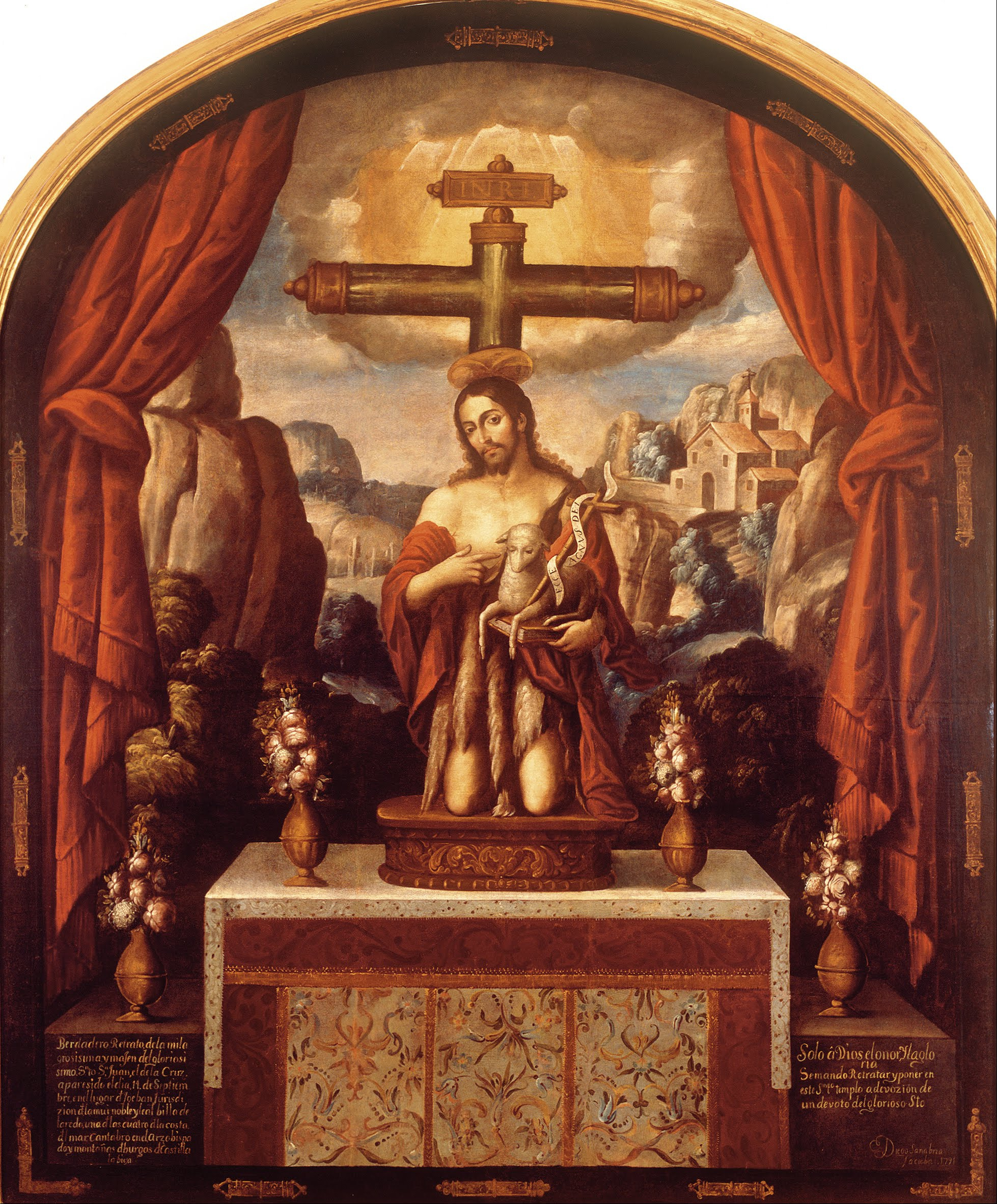 Diego de Sanabria - Saint John of the Cross - Google Art Project