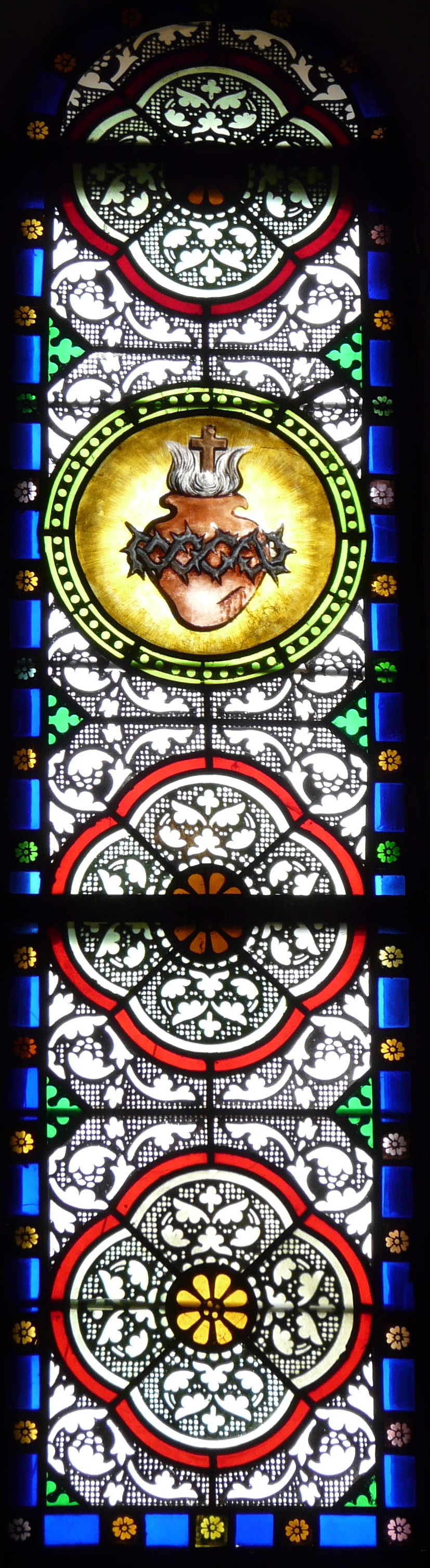 Douville Pont-Saint-Mamet église vitrail (1)