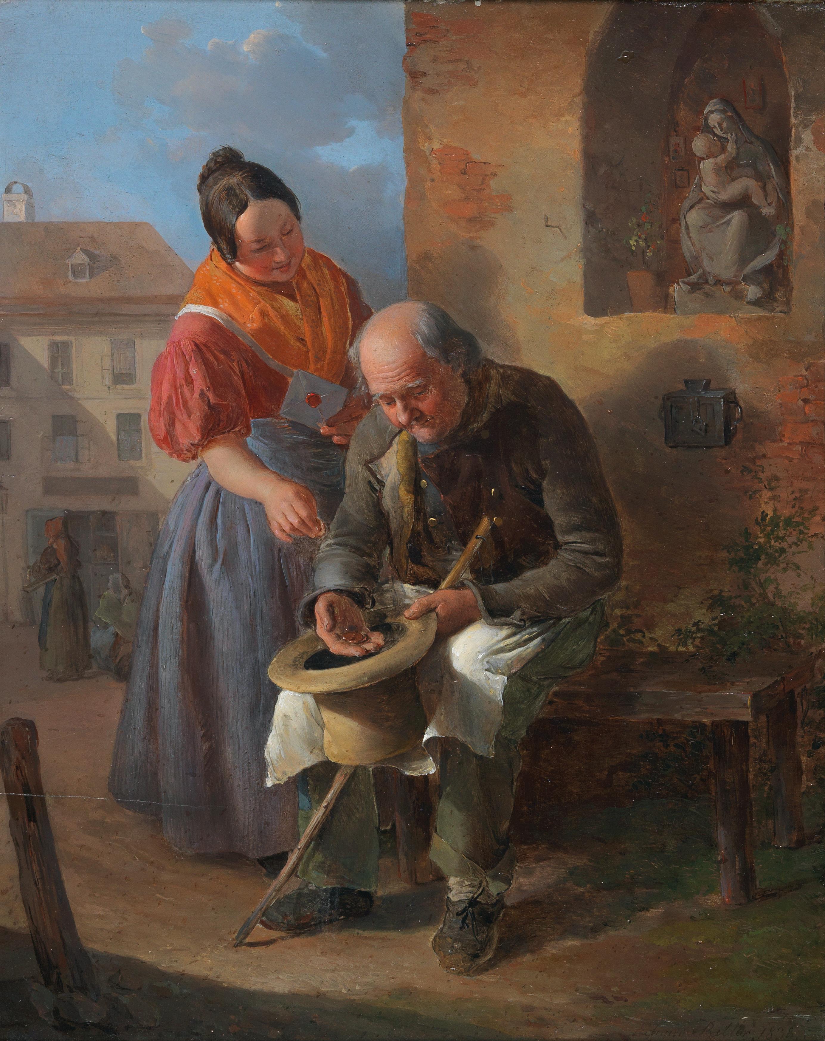 Eduard Ritter Der letzte Groschen 1848