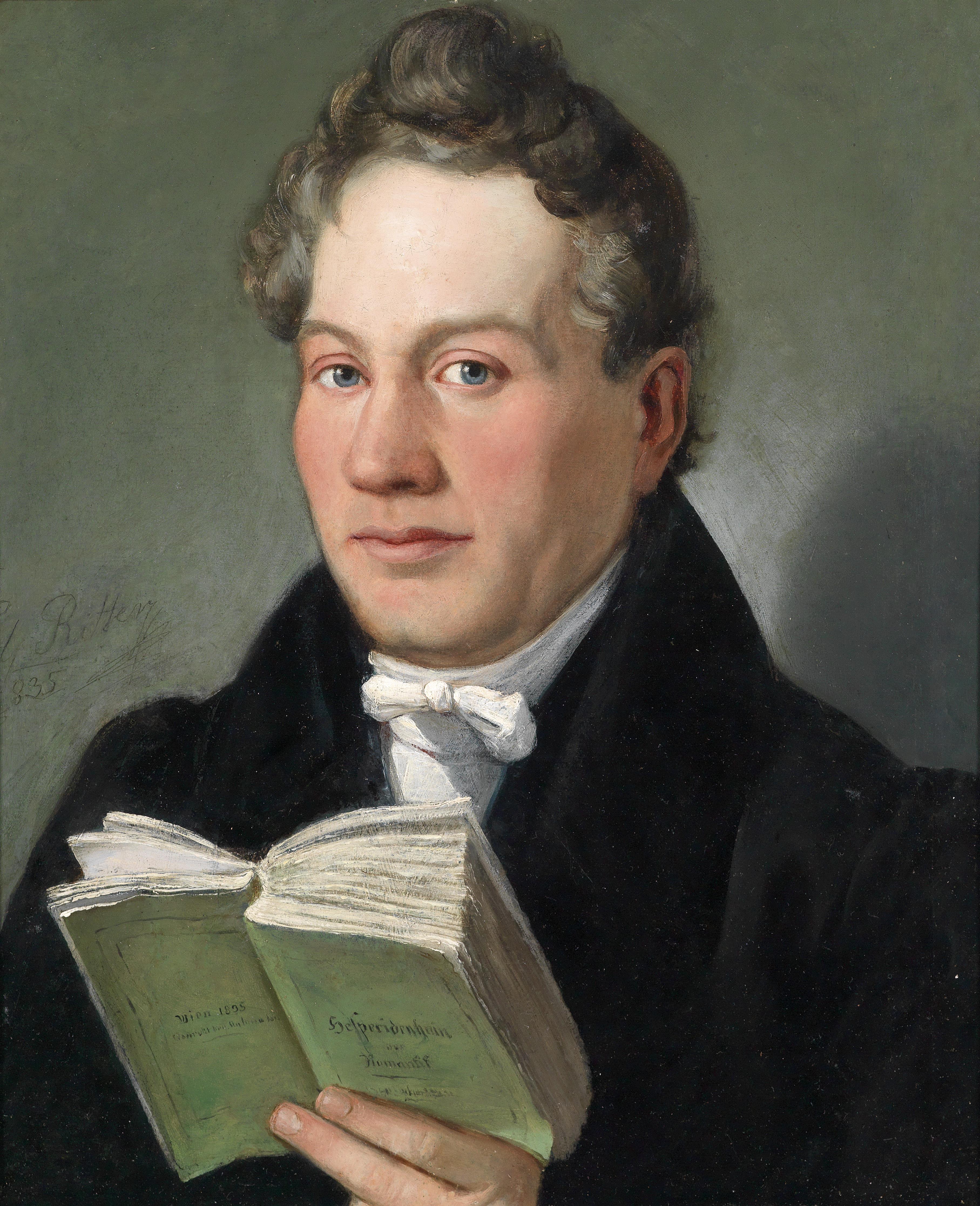 Eduard Ritter Porträt Christoph Kuffner 1836