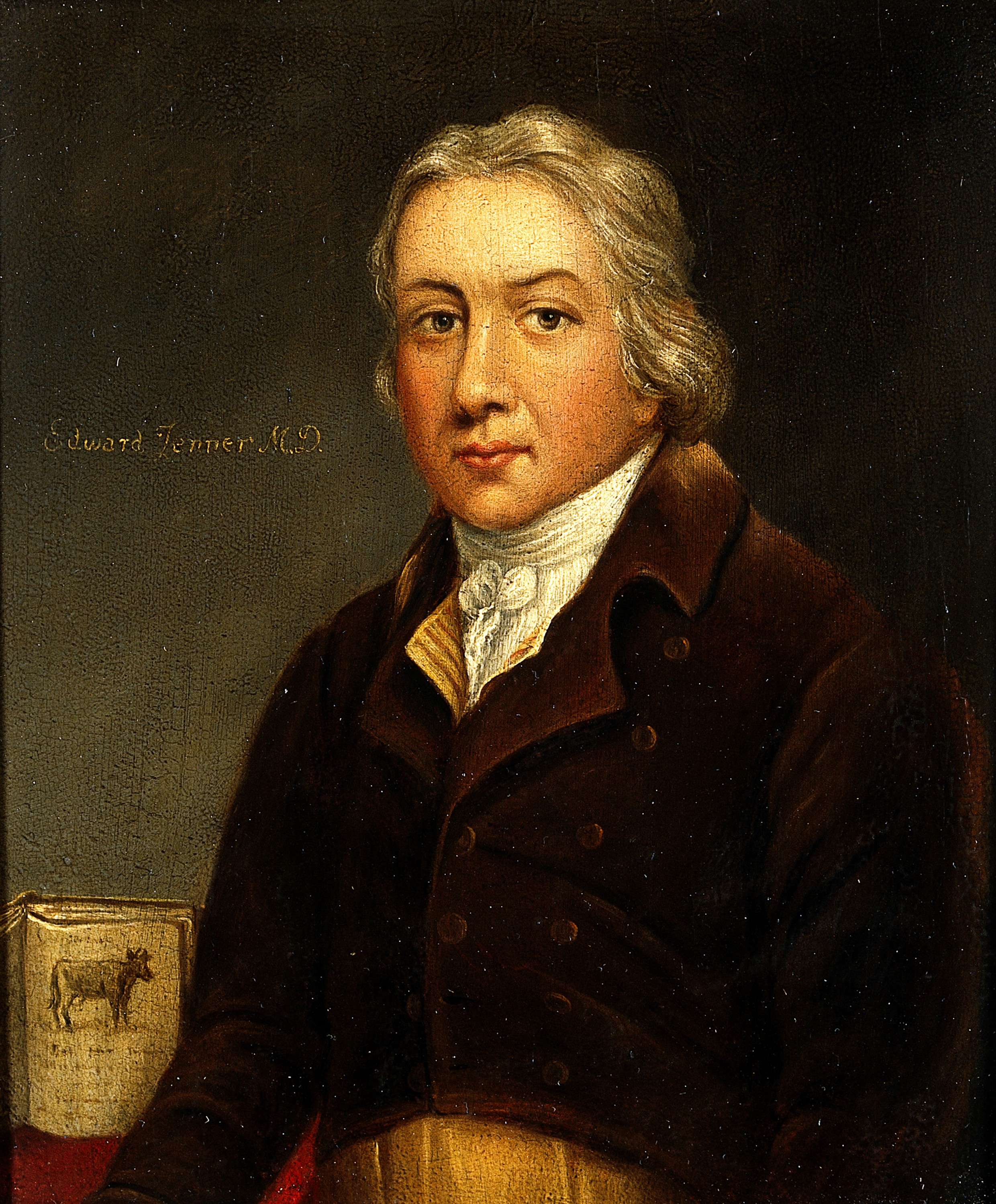 Edward Jenner. Oil painting. Wellcome V0023503