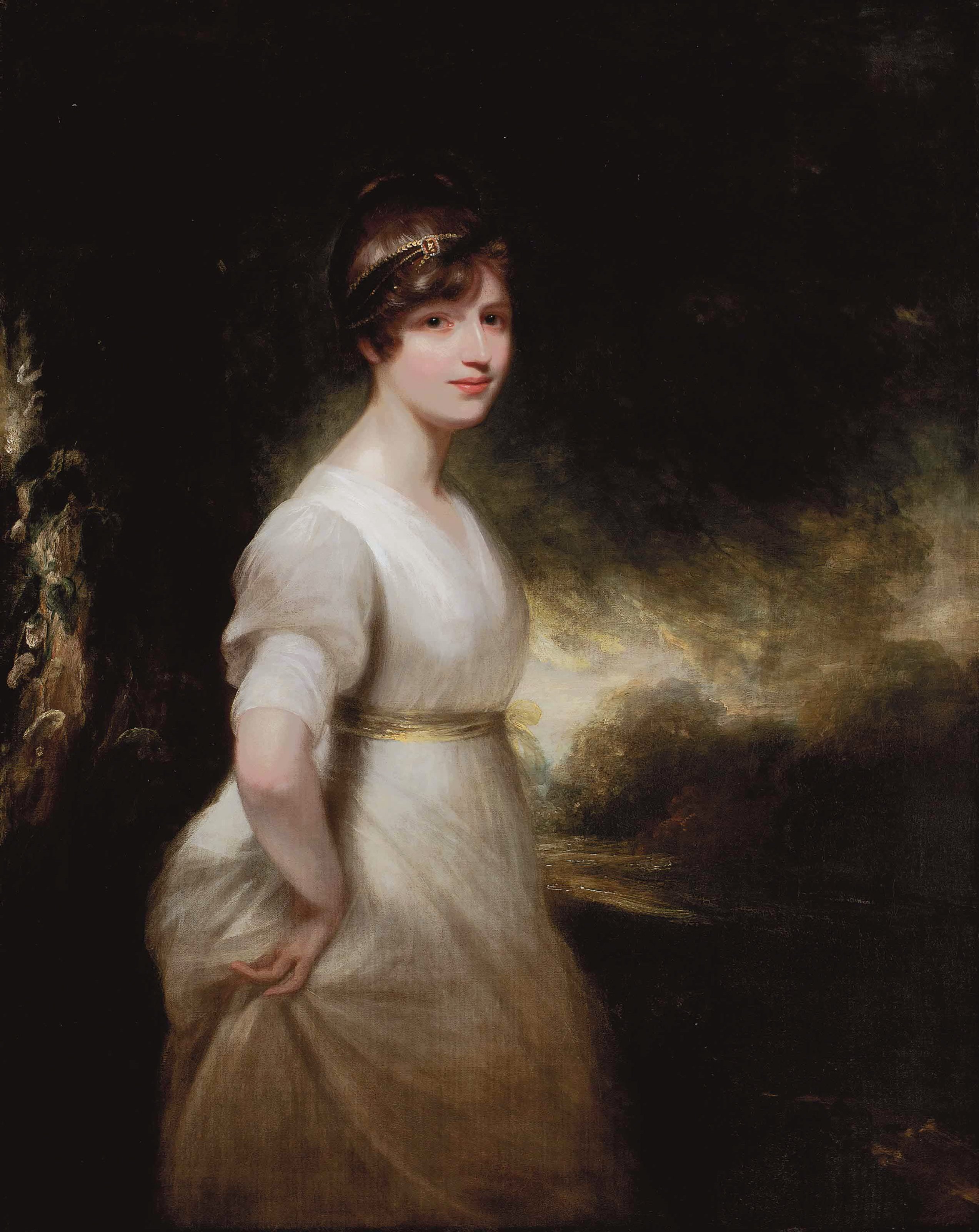 Elizabeth Charlotte Eden, Lady Godolphin (1780-1847), by William Beechey
