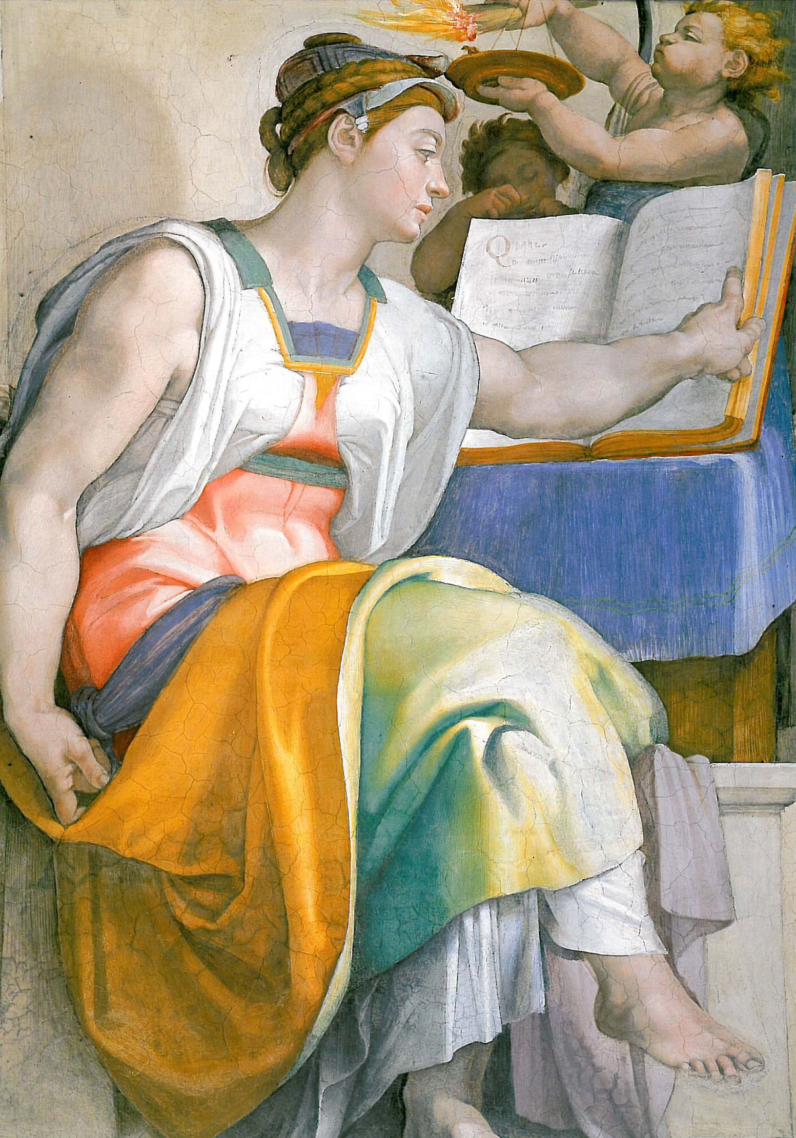 Erithraiesche Sibylle (Michelangelo)