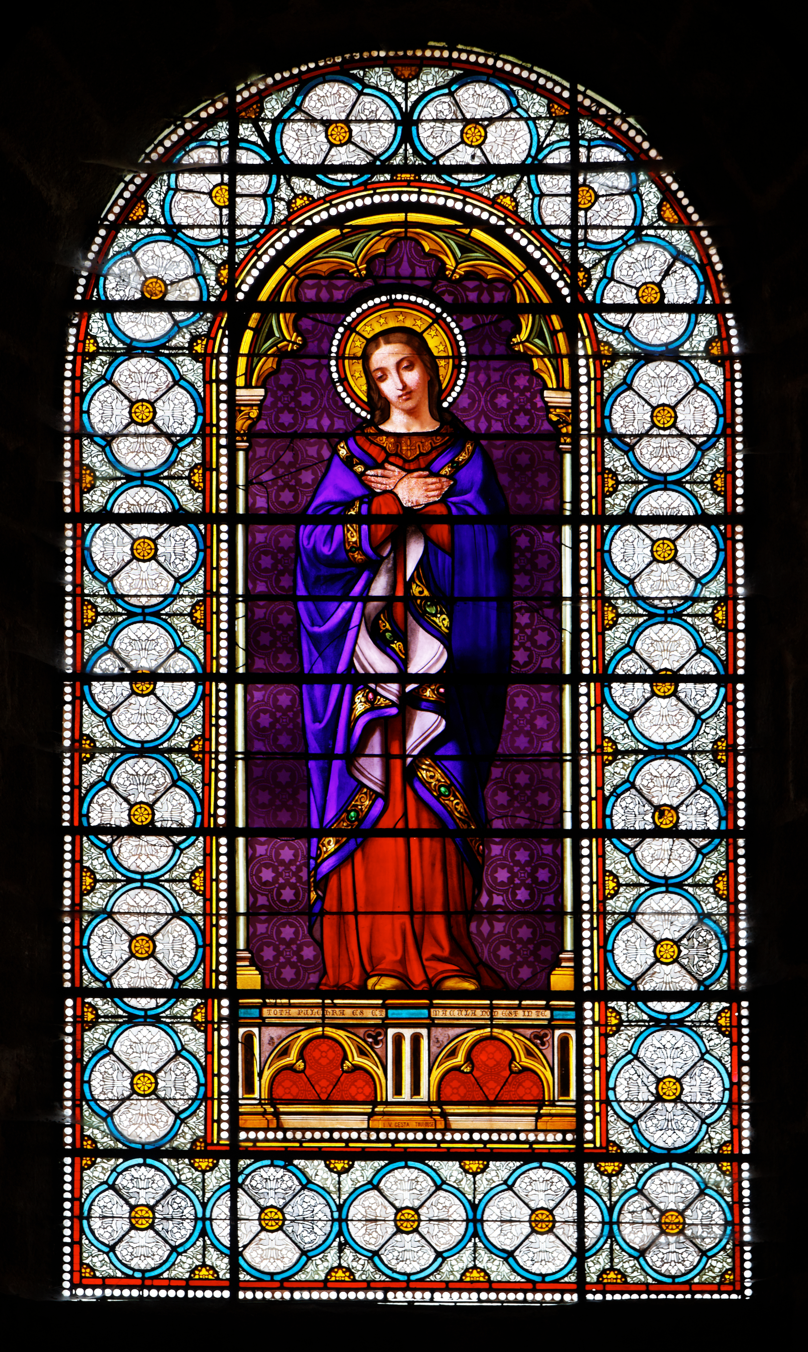 Ernée - Notre Dame de Charne - Vitraux - PA00109503 - 002