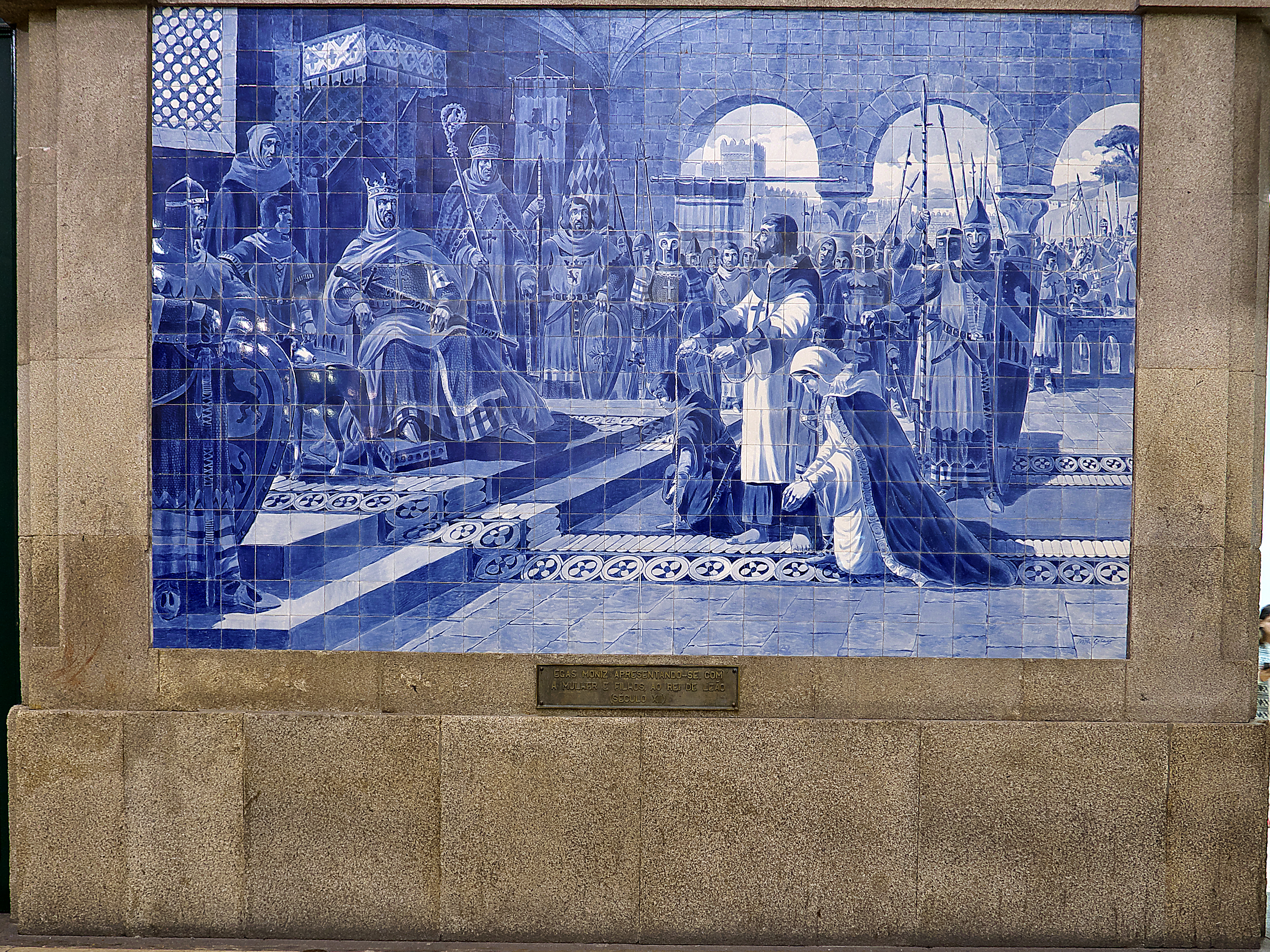 Estación de San Benito, Oporto. Azulejo
