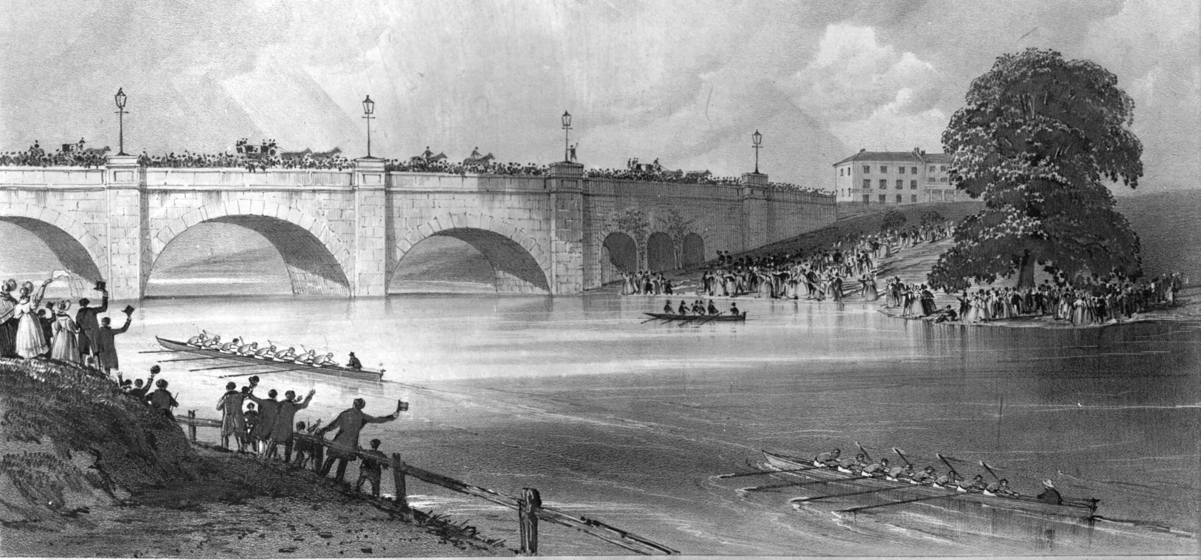 Eton v Westminster rowing 1836-05-12