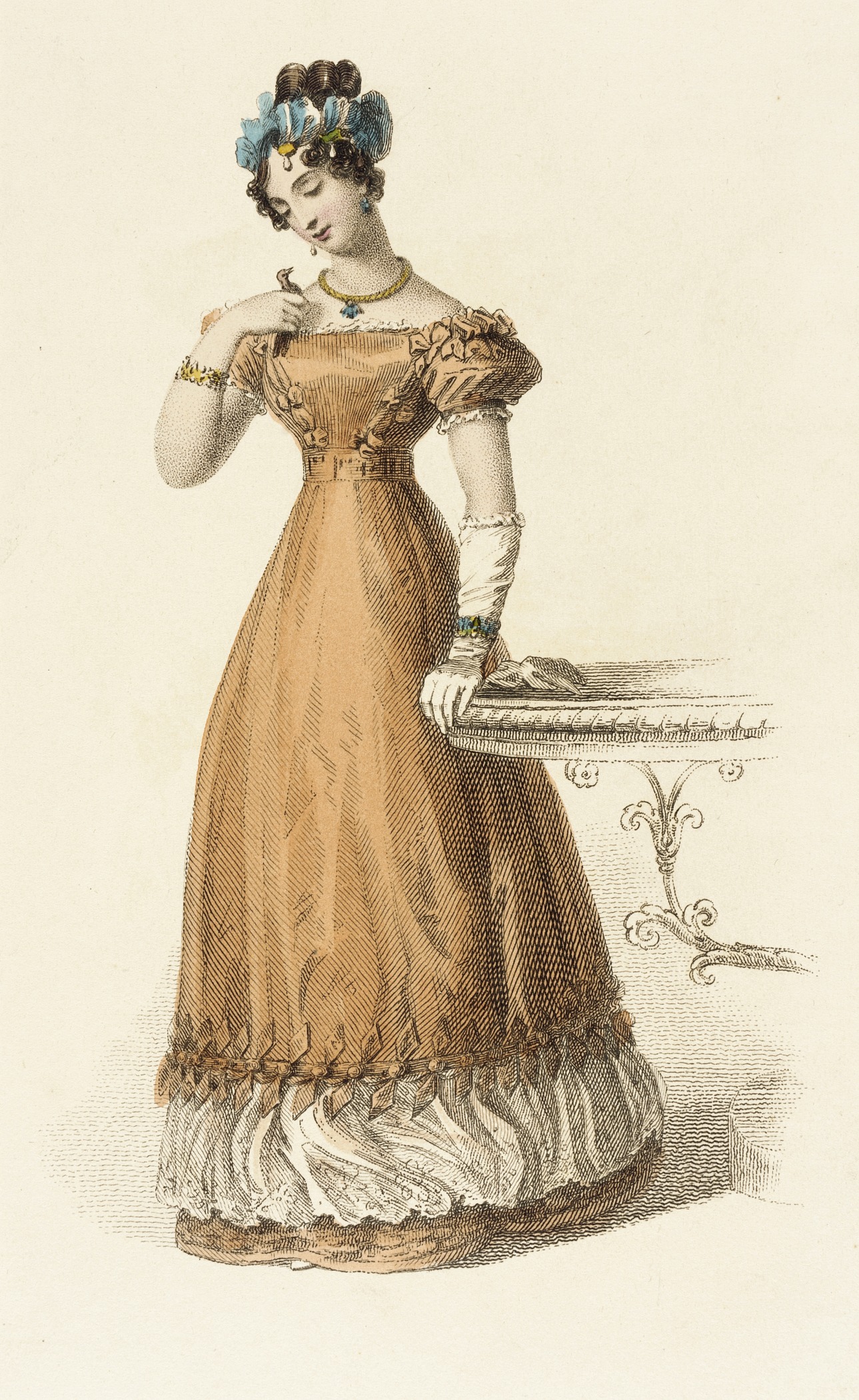 Fashion Plate (Evening Dress) LACMA M.83.161.242