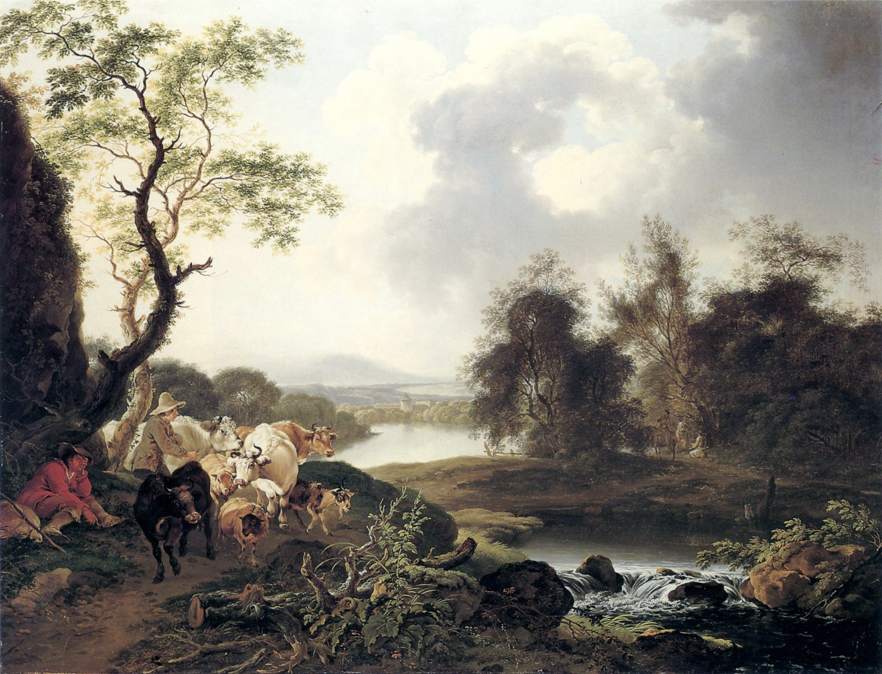 Ferdinand Kobell Flusslandschaft