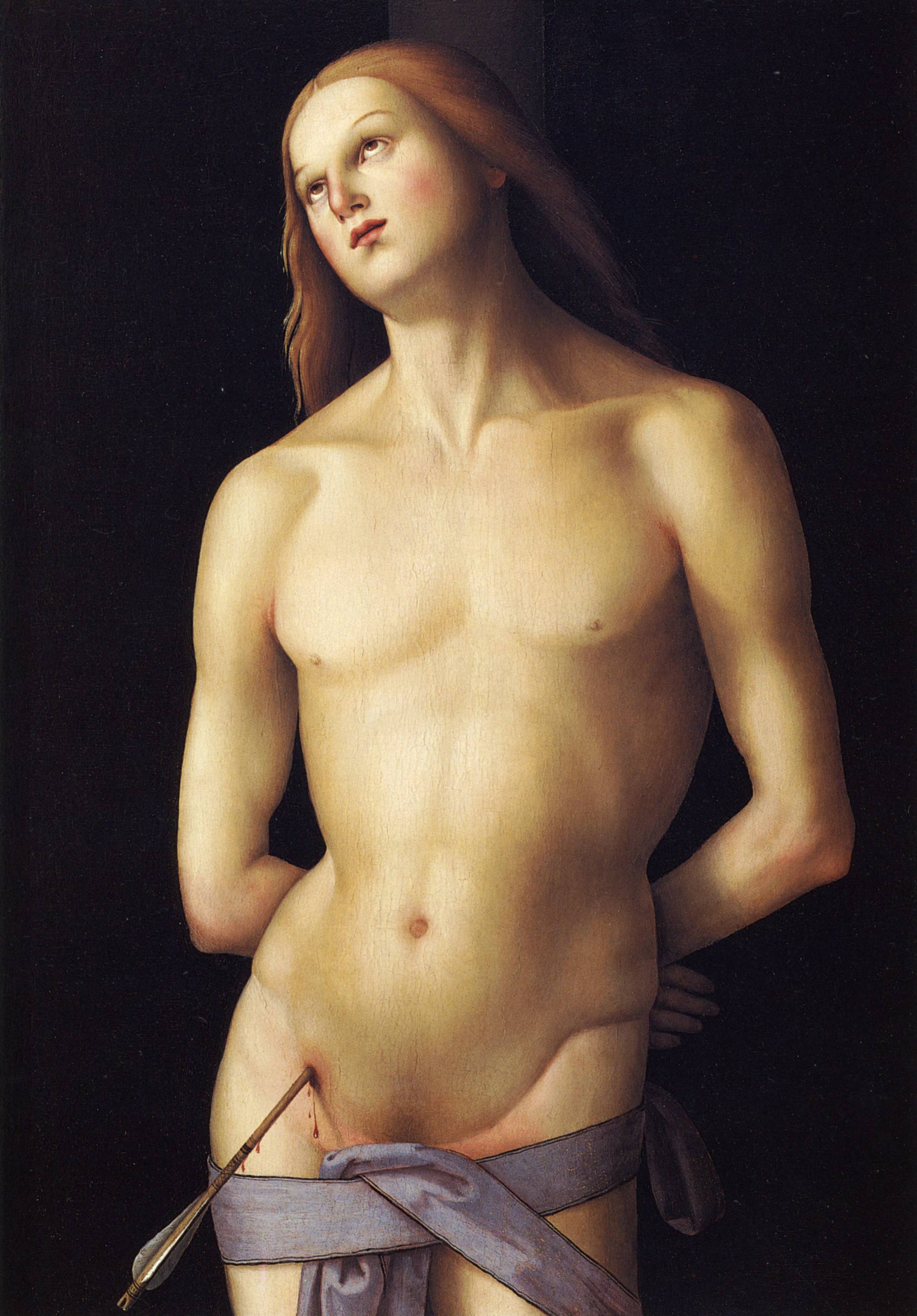 Follower of Perugino - Saint Sebastian