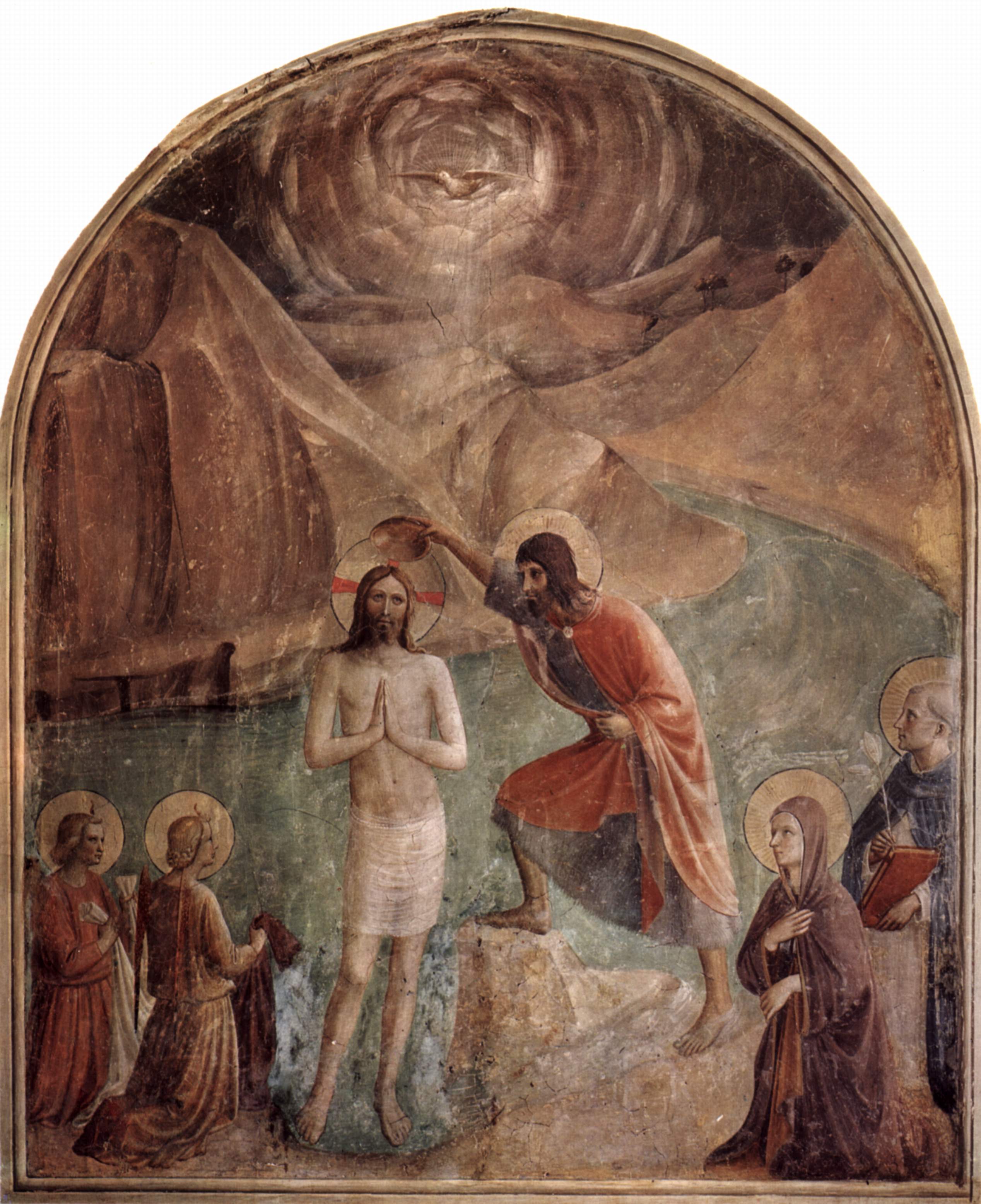 Fra Angelico Baptême du Christ