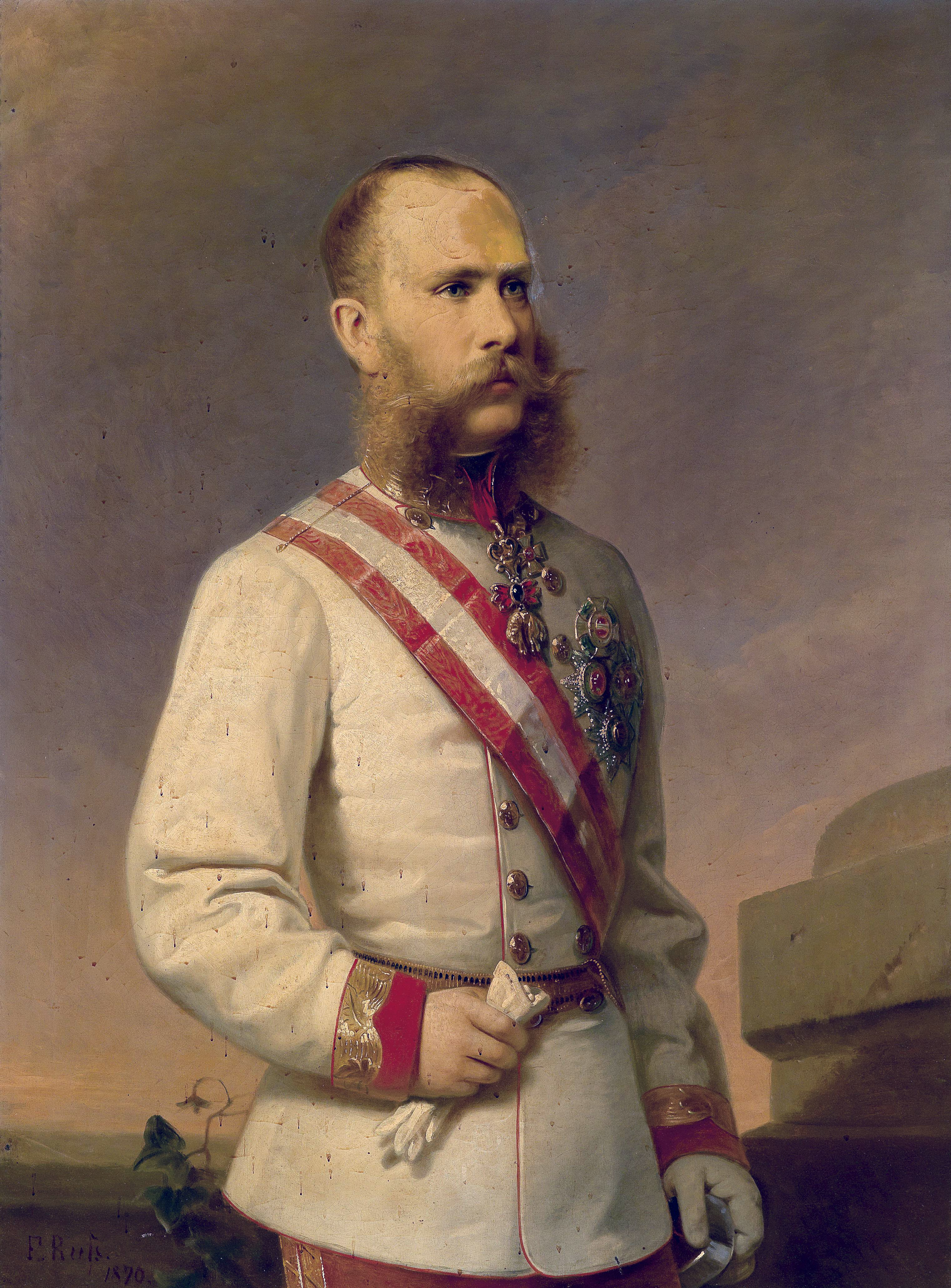 Franz Russ jr Franz Joseph I 1870