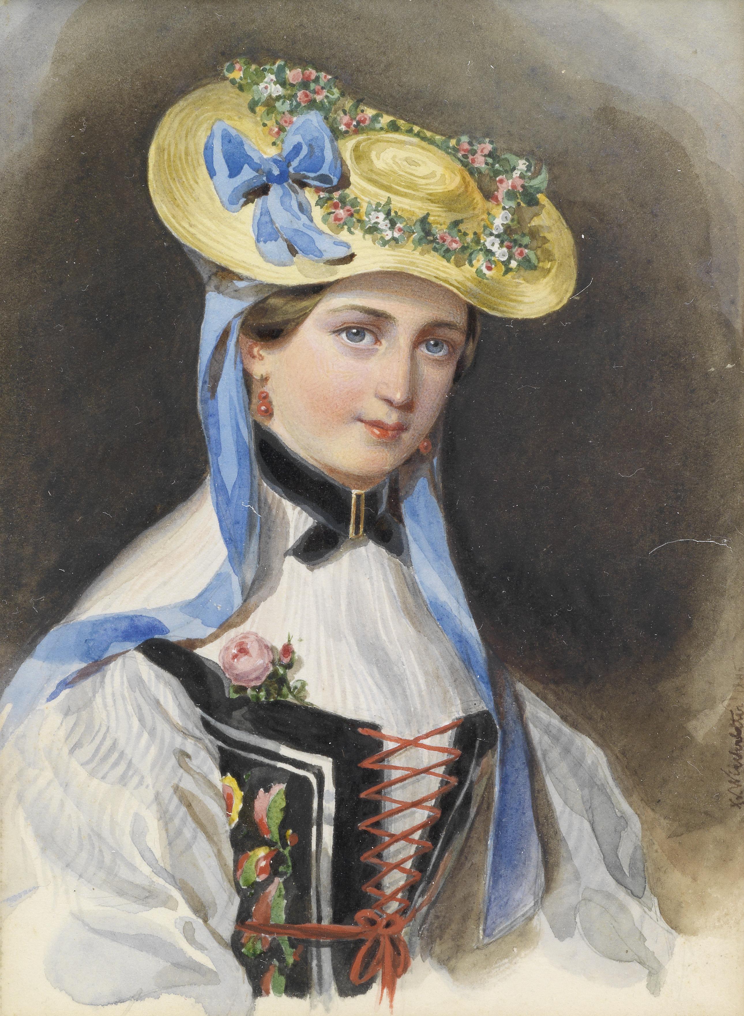 Franz Xaver Winterhalter Prinzessin Liechtenstein im Kostüm 1845