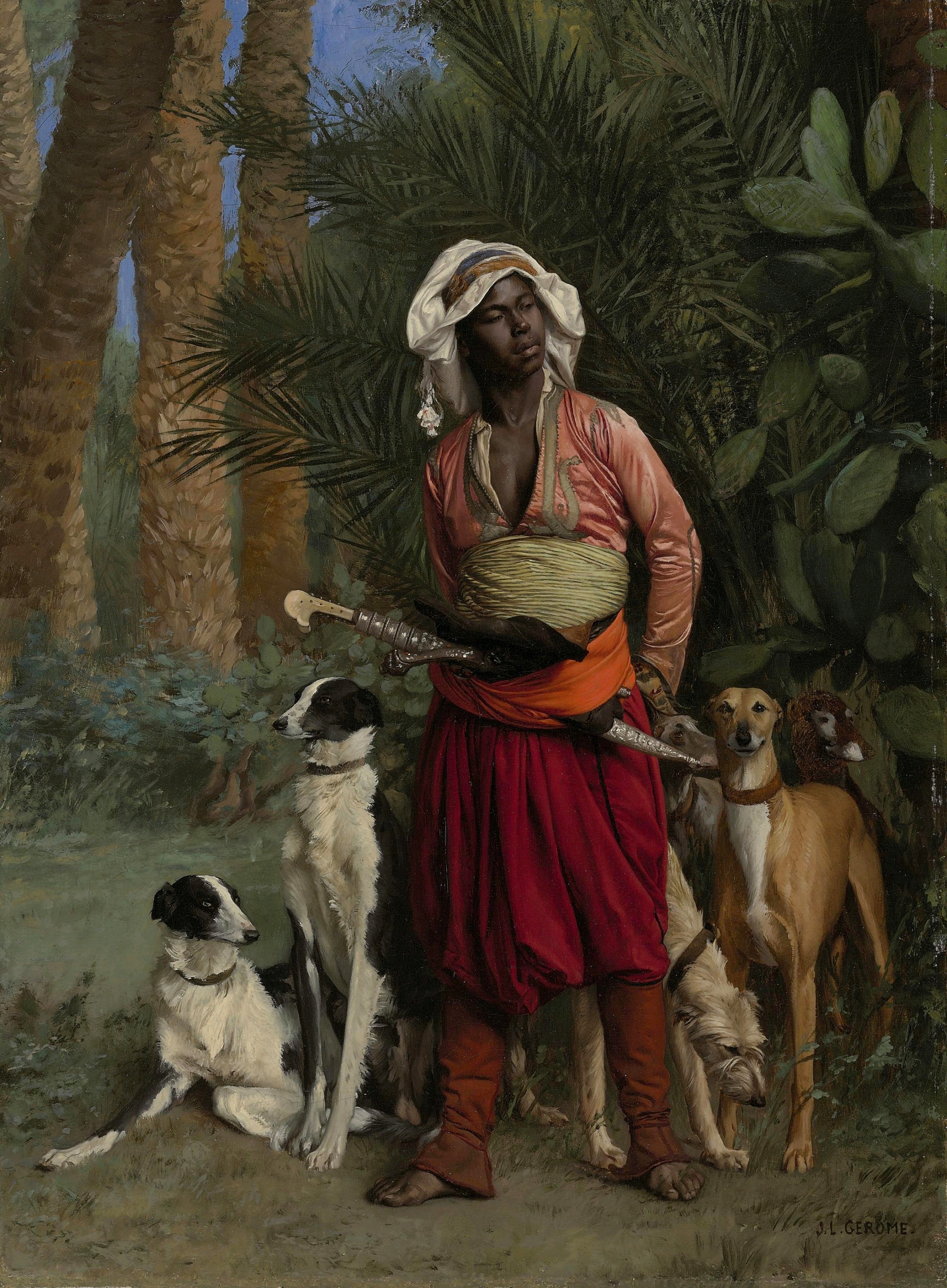 Gérôme - The Negro Master of the Hounds