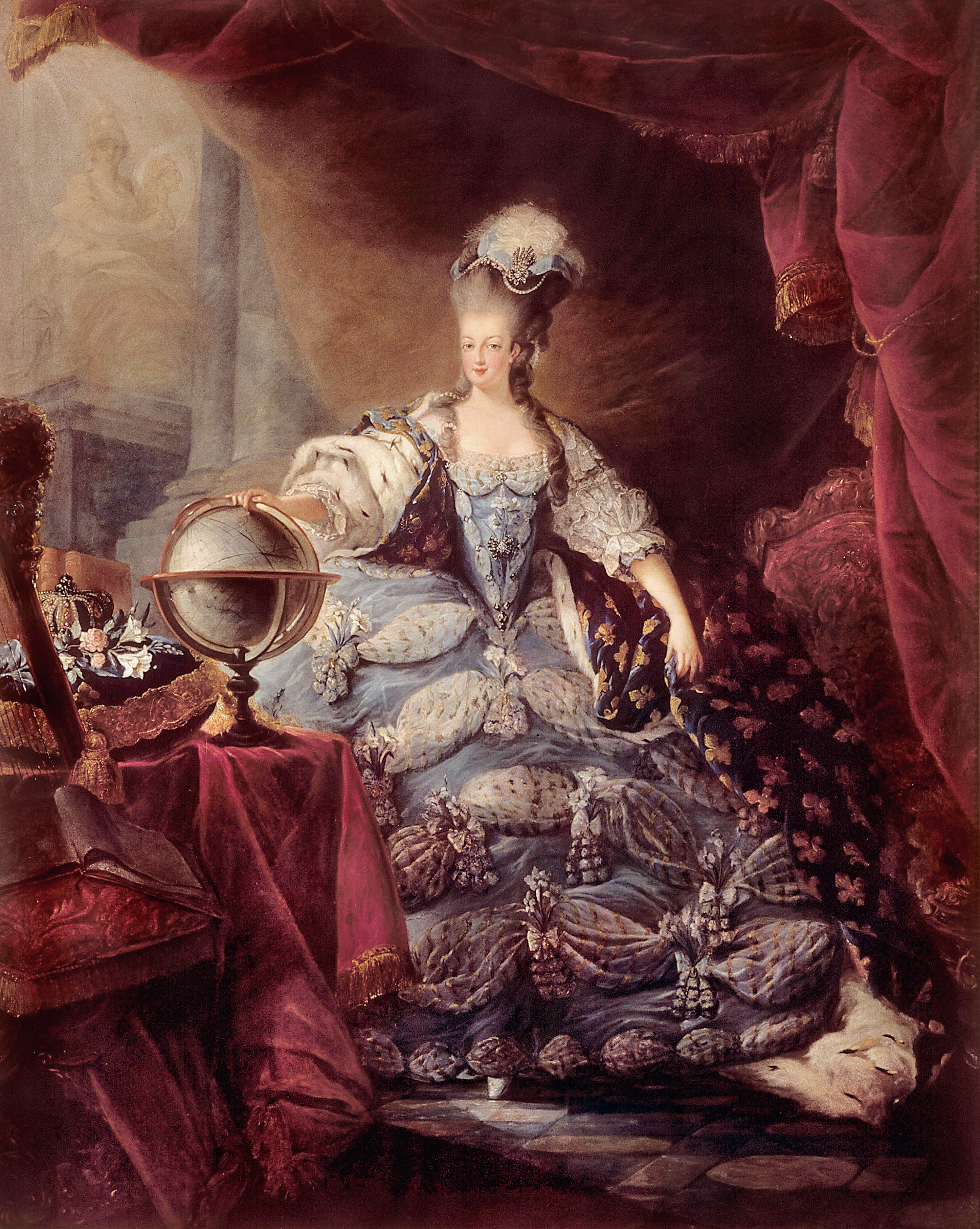 Gautier-Dagoty - Marie-Antoinette, 1775
