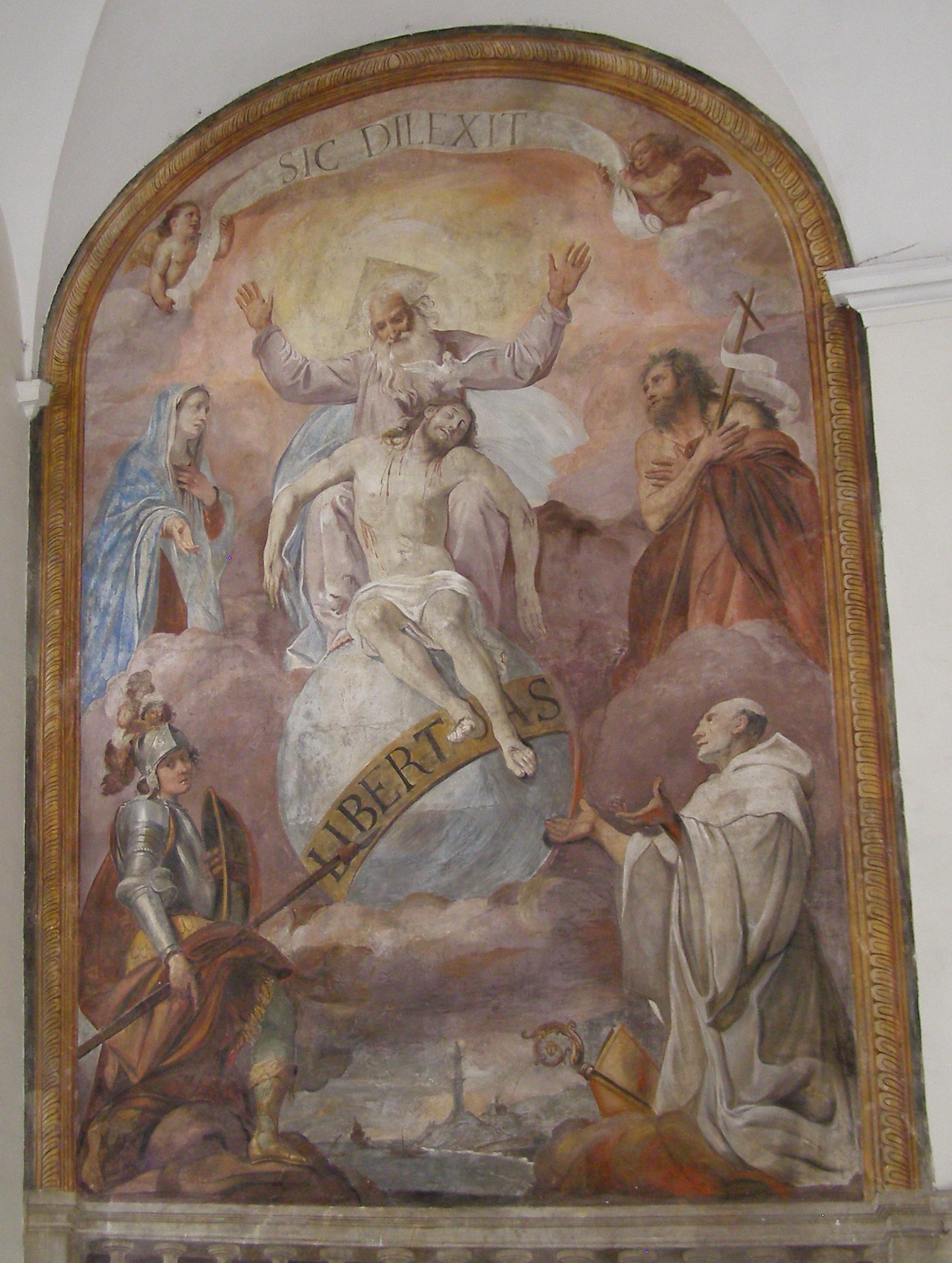 Genova Palazzo Ducale fresk