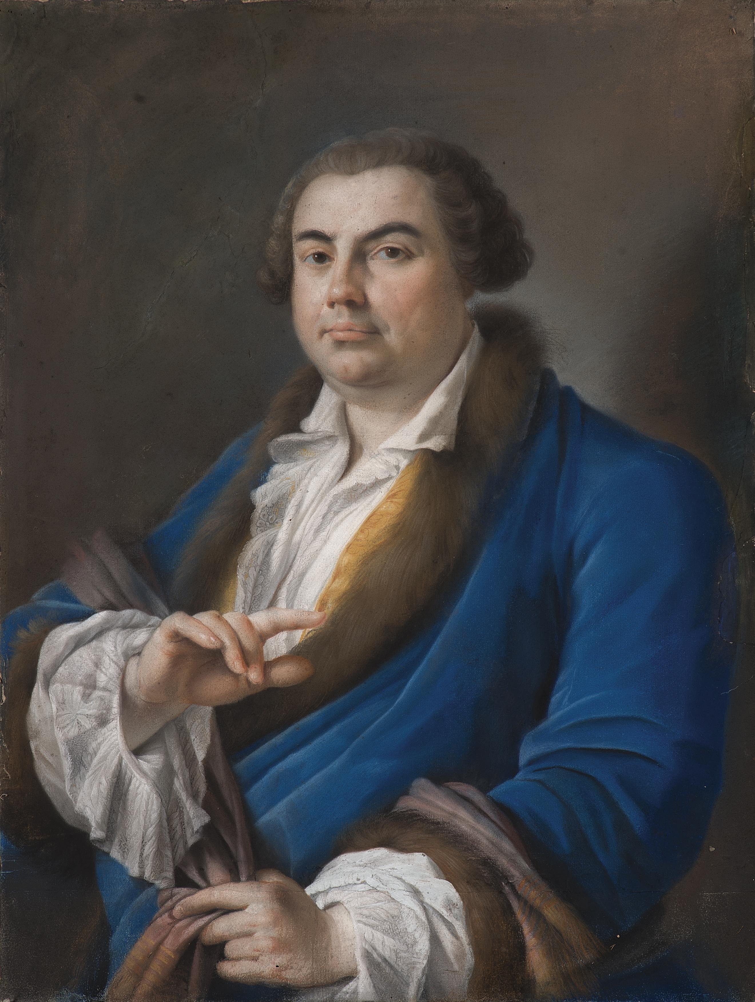 Giovan Battista Cipriani Portrait (possibly Giuseppe Baretti)