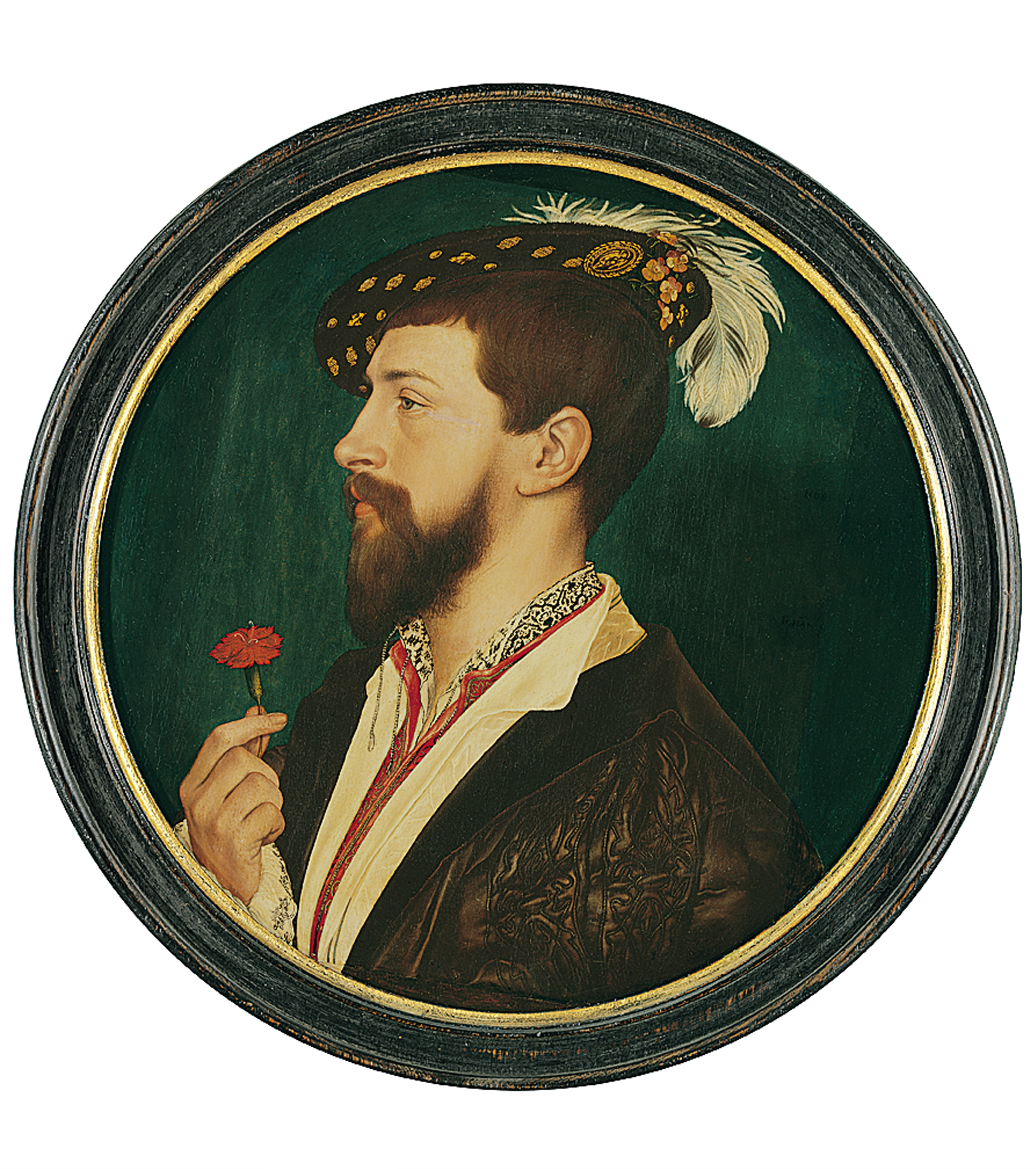 Hans Holbein the Younger - Portrait of Simon George of Cornwall - Google Art Project