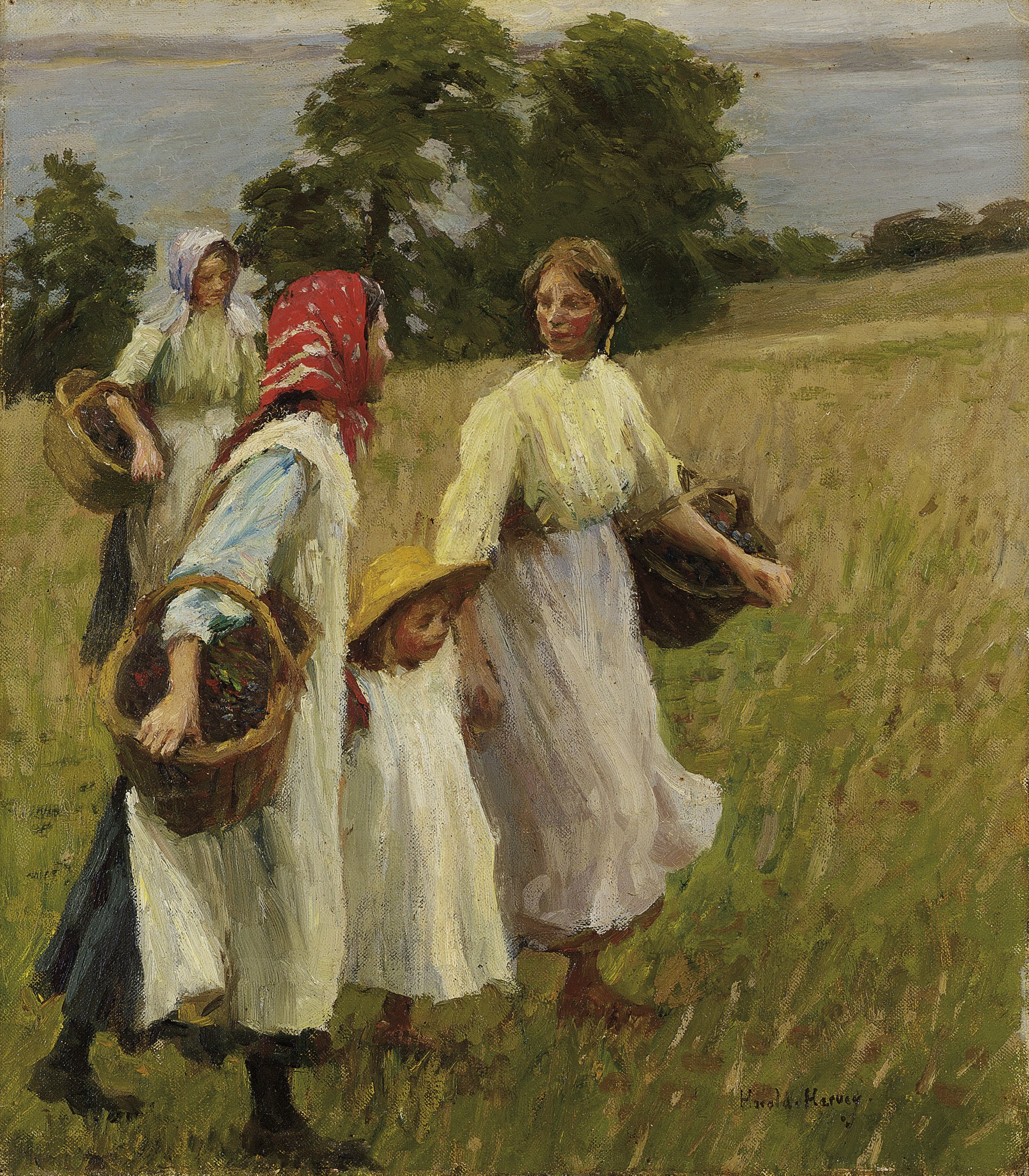 Harold Harvey The Blackberry Harvest