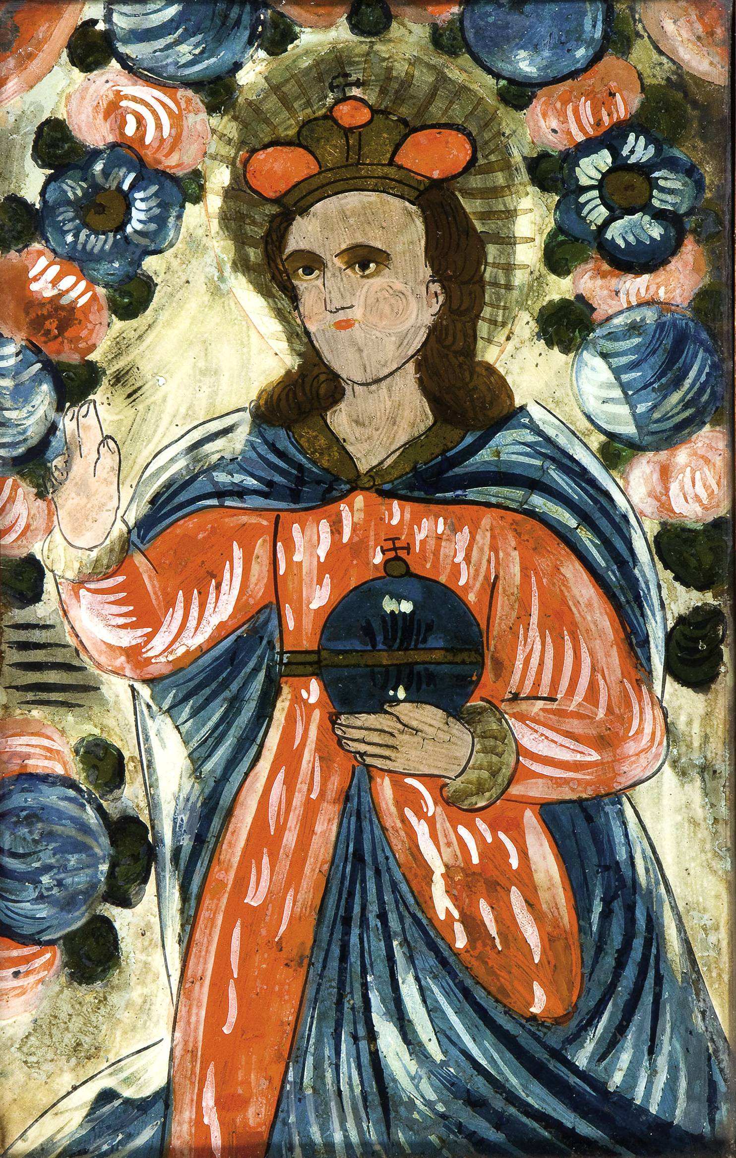 Hinterglasbild Prager Jesulein