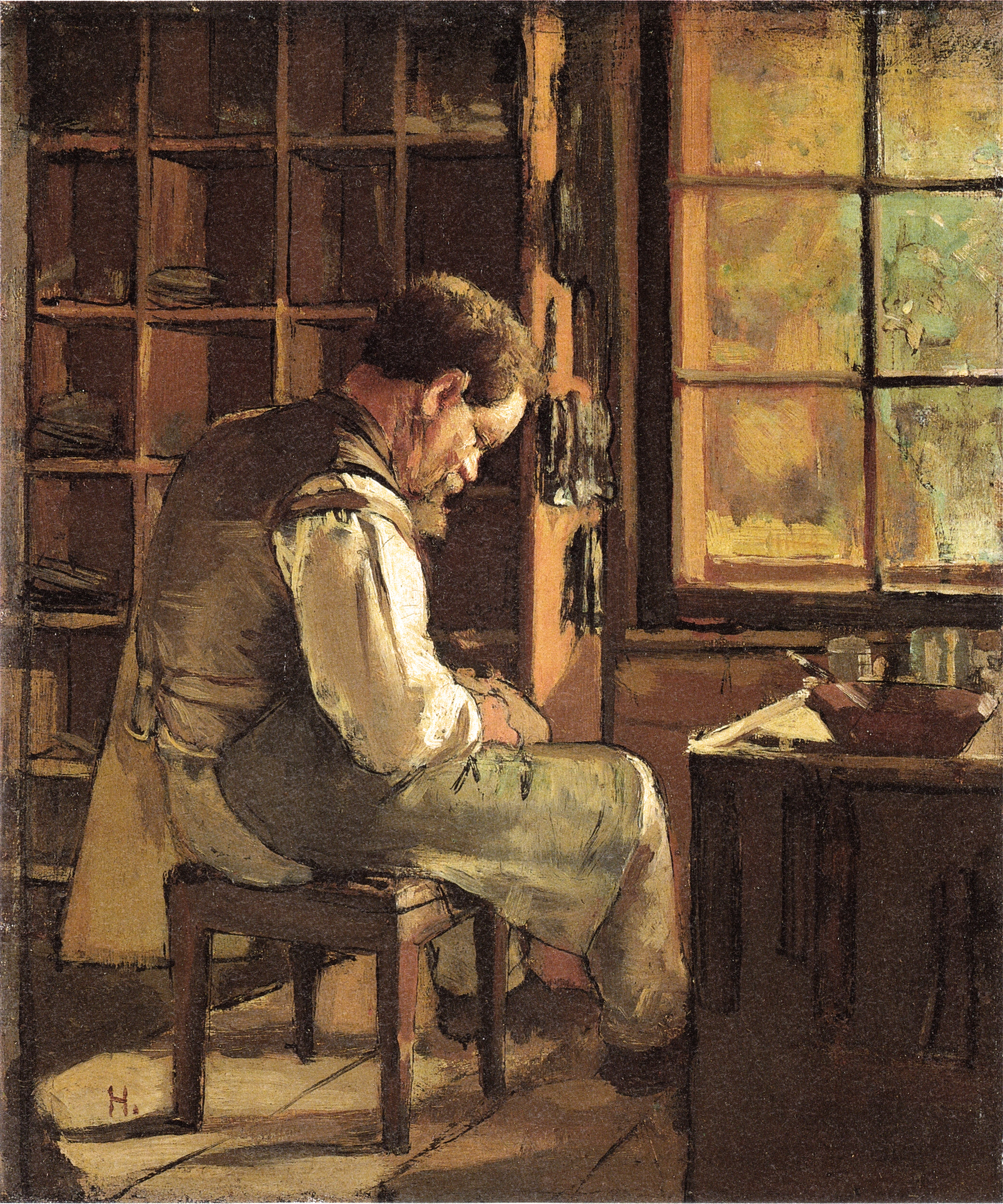 Hodler - Schuster am Fenster - 1882