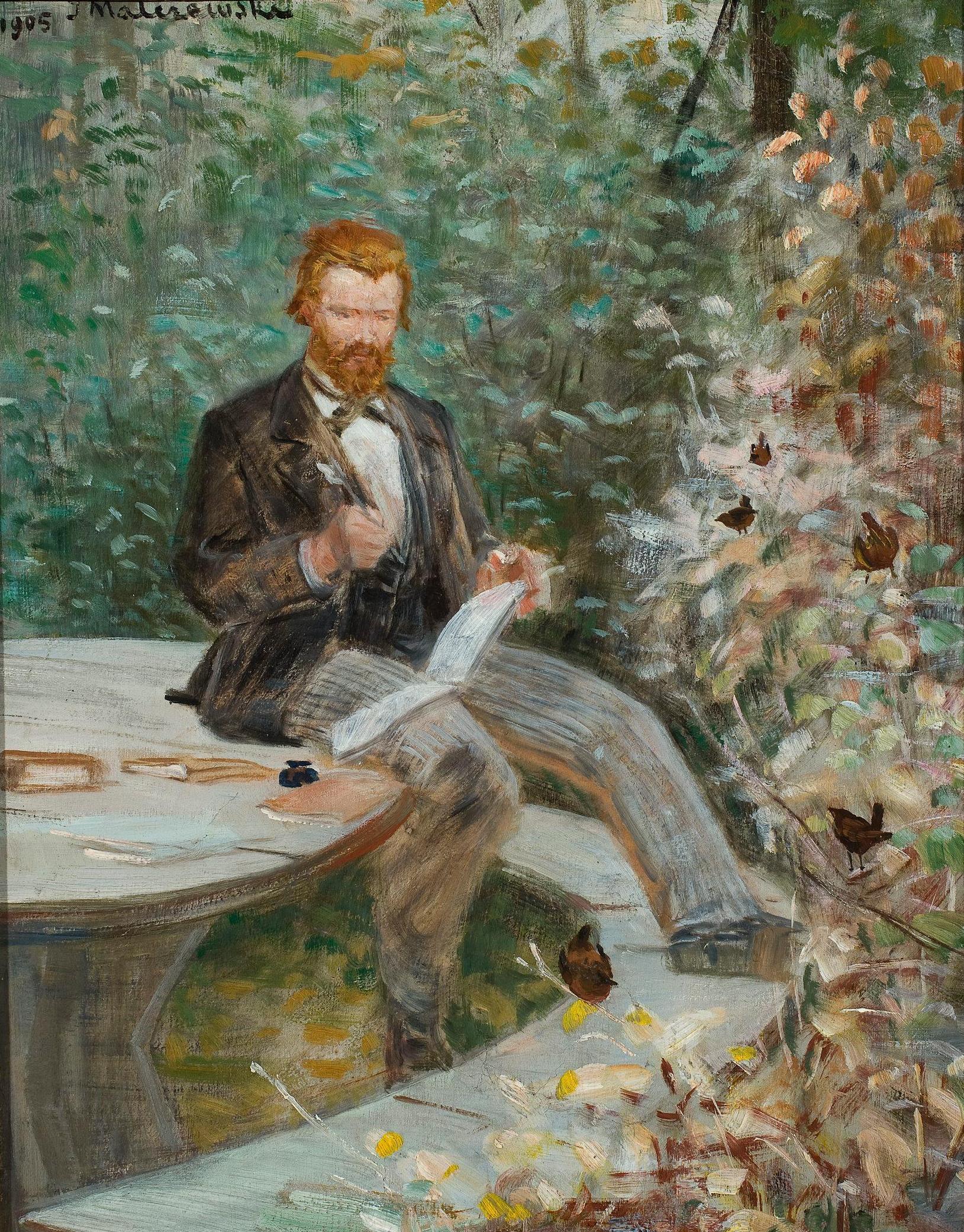 Jacek Malczewski - Portret Adolfa Dygasińskiego
