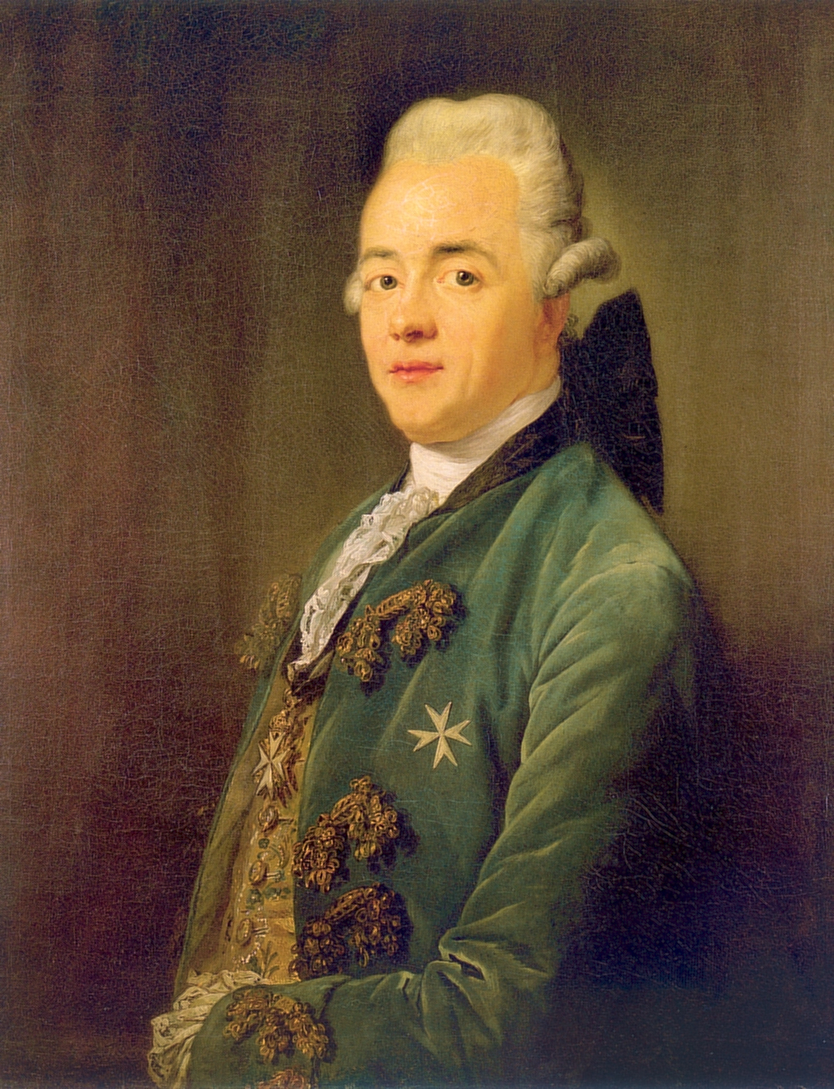 Joseph Friedrich von Racknitz Anton Graff um 1790