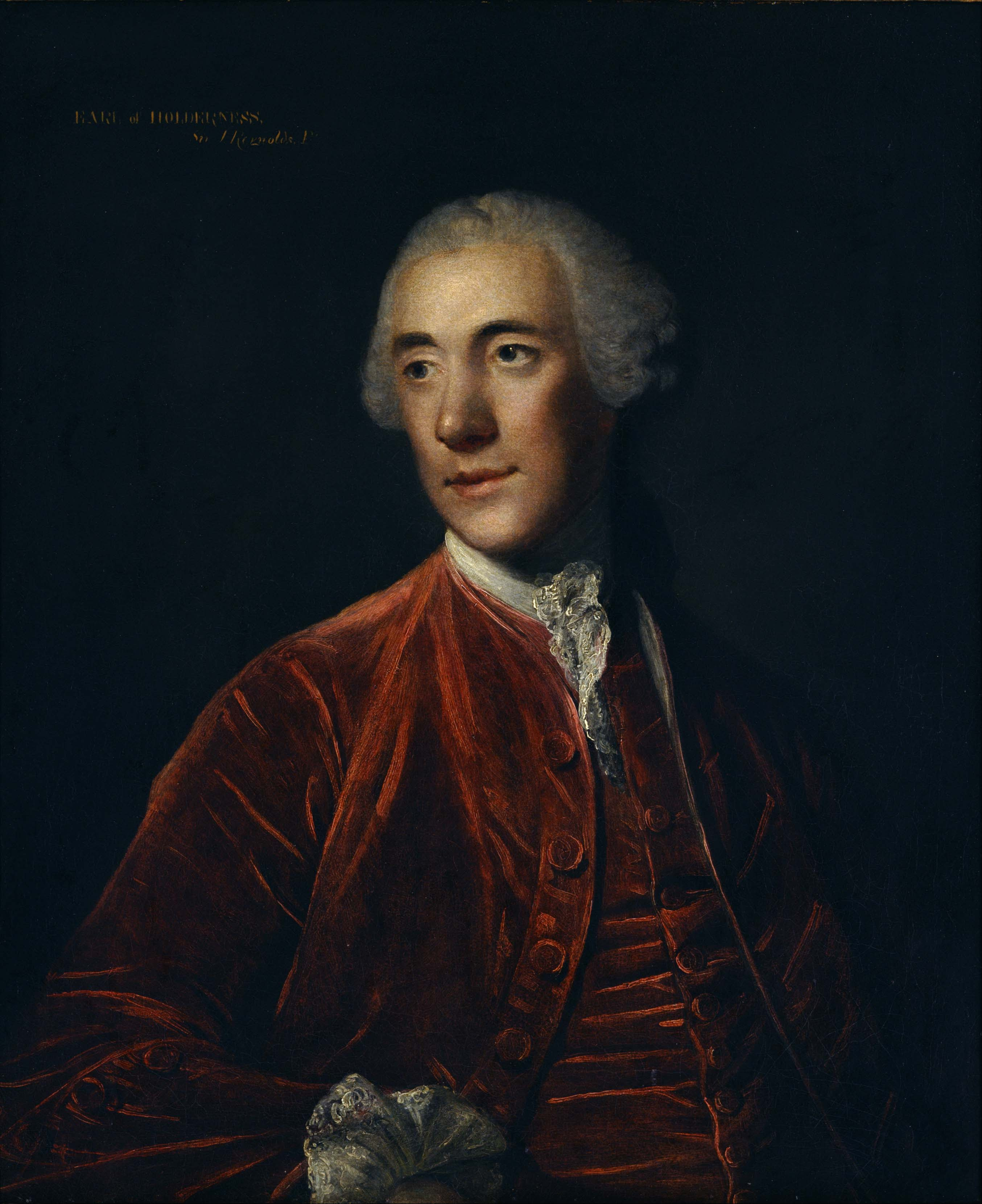 Joshua Reynolds - Robert d’Arcy, 4th Earl of Holderness - Google Art Project
