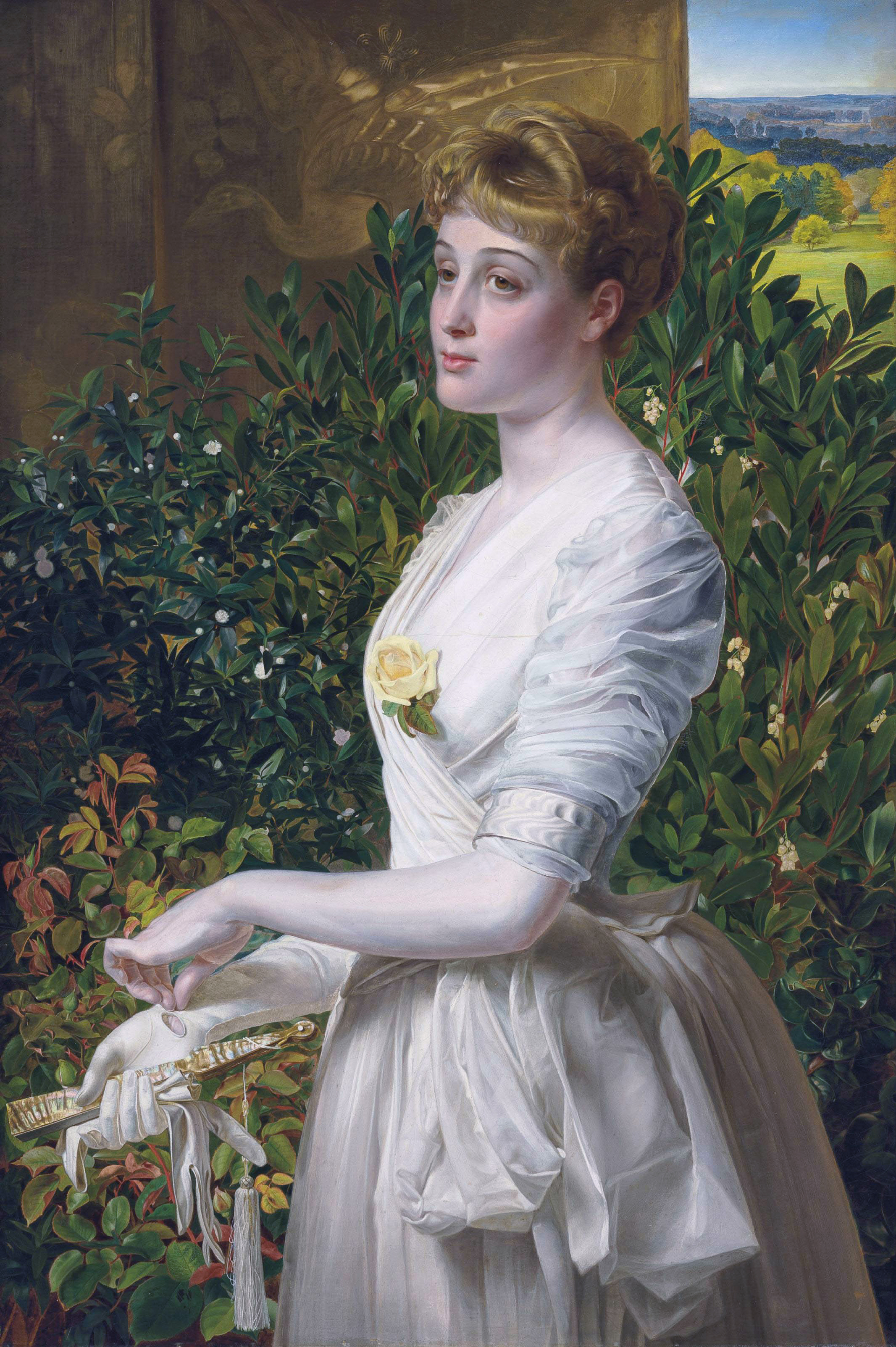 Julia Smith Caldwell, by Anthony Frederick Augustus Sandys