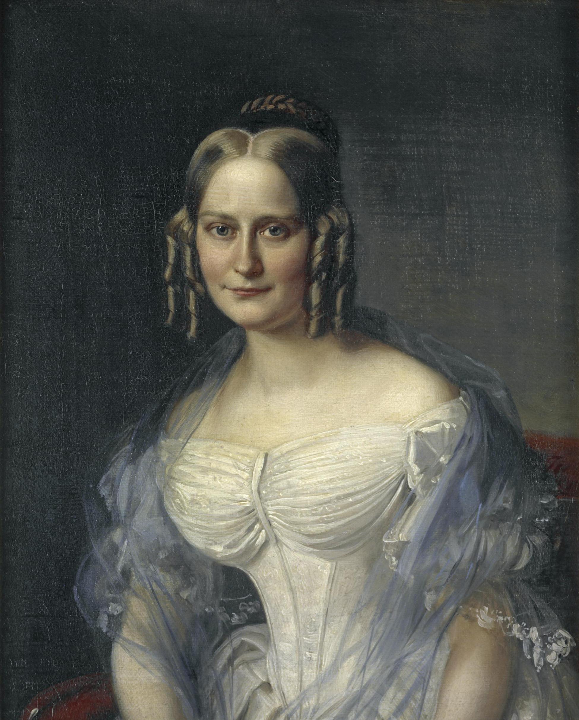 Julius Schoppe - Mathilde Wilhelmine Louise von Stürler-Böttiche - 1838