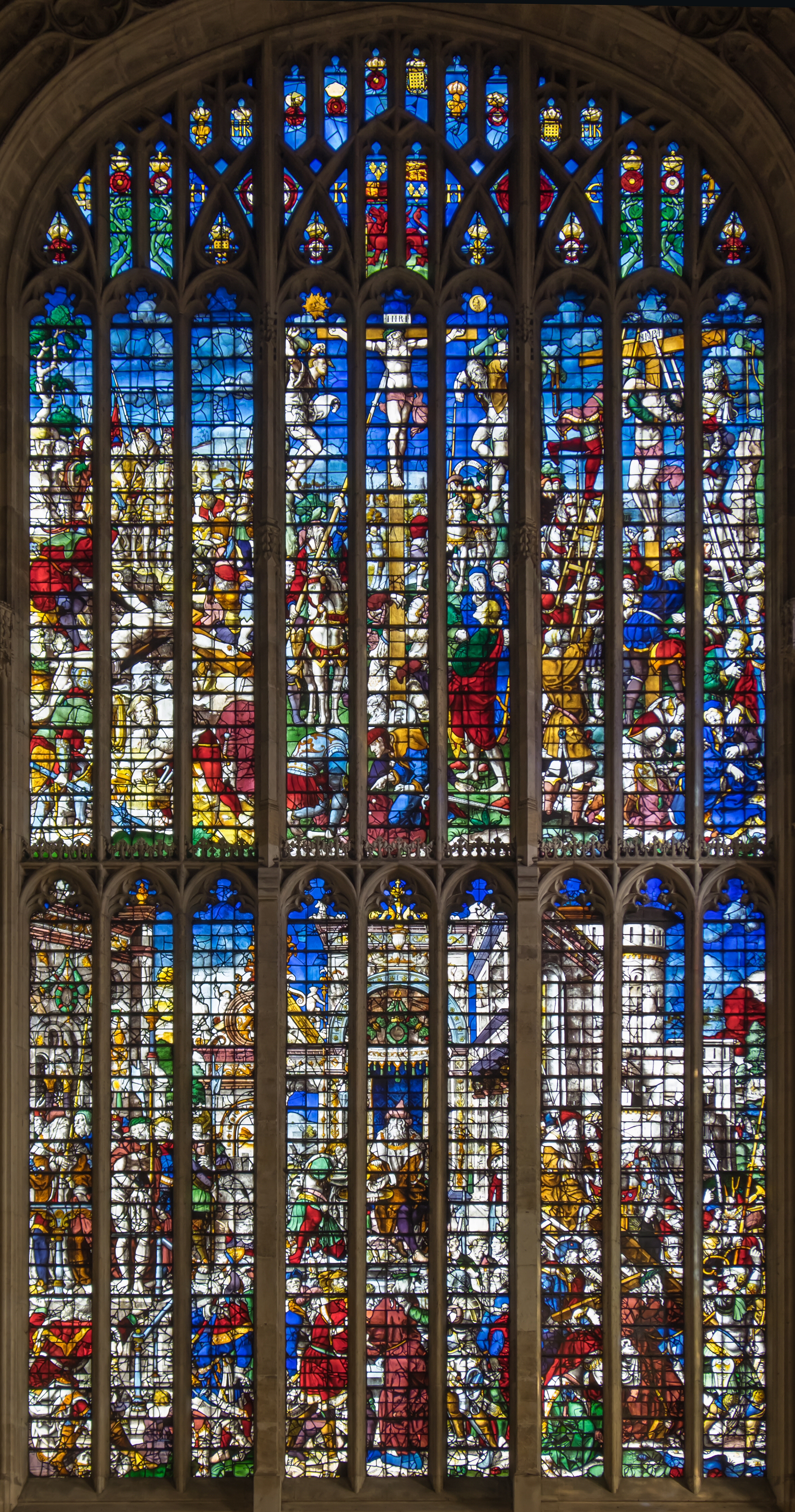 King's College Chapel, Cambridge - The Great East Window