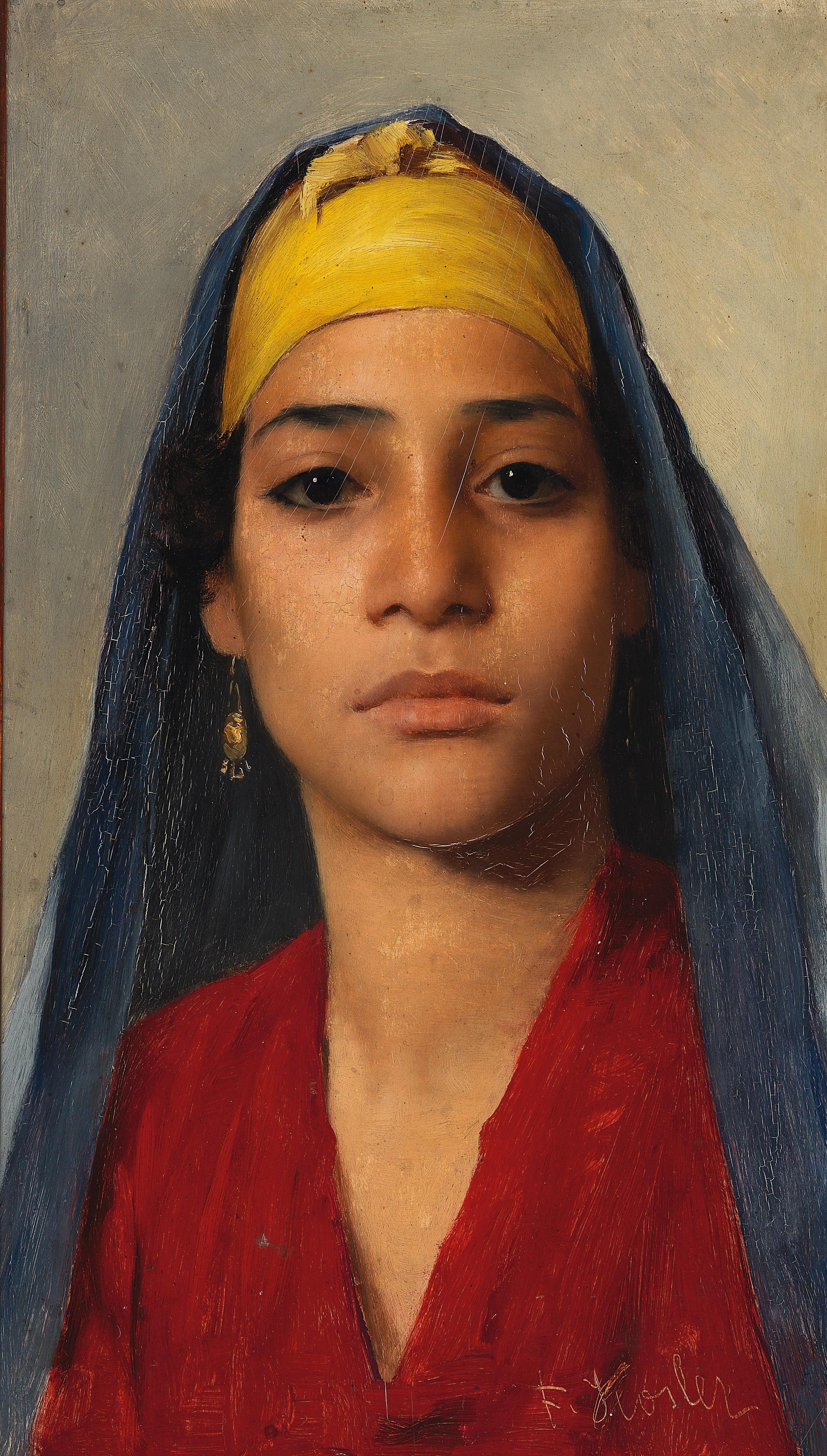 Kosler-Portrait of a Young Egyptian Woman
