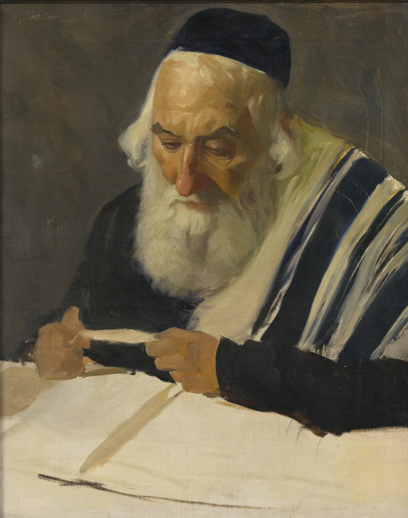 Krestin – Rabbi reading
