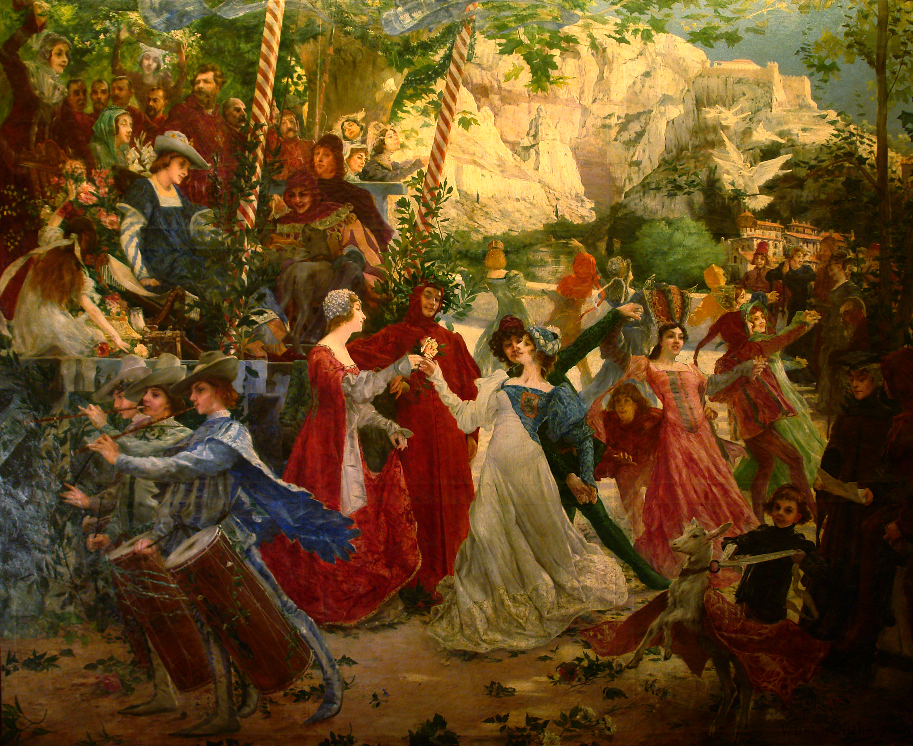 La farandole de Pétrarque