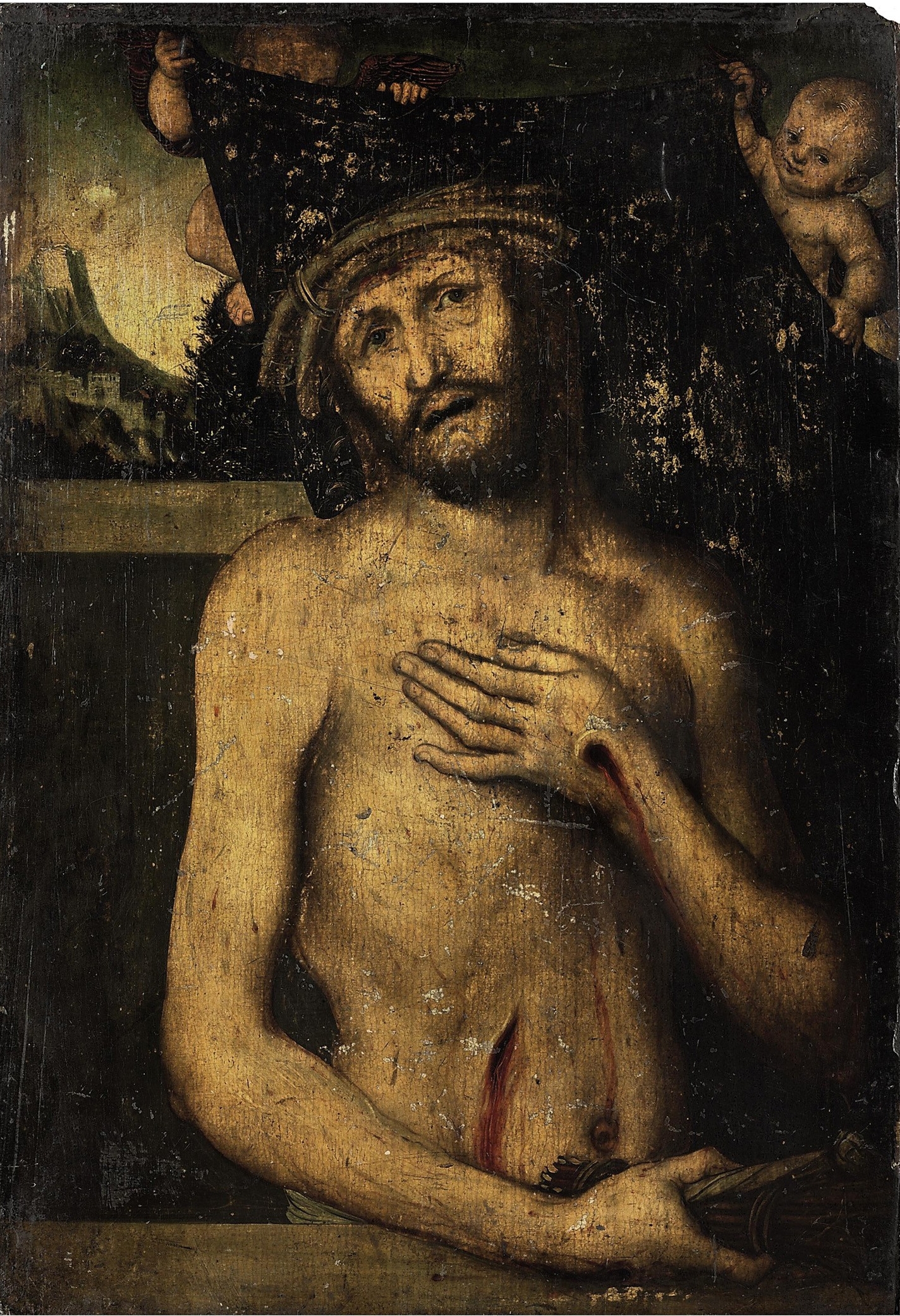 Lucas Cranach d.Ä. - Christus als Schmerzensmann