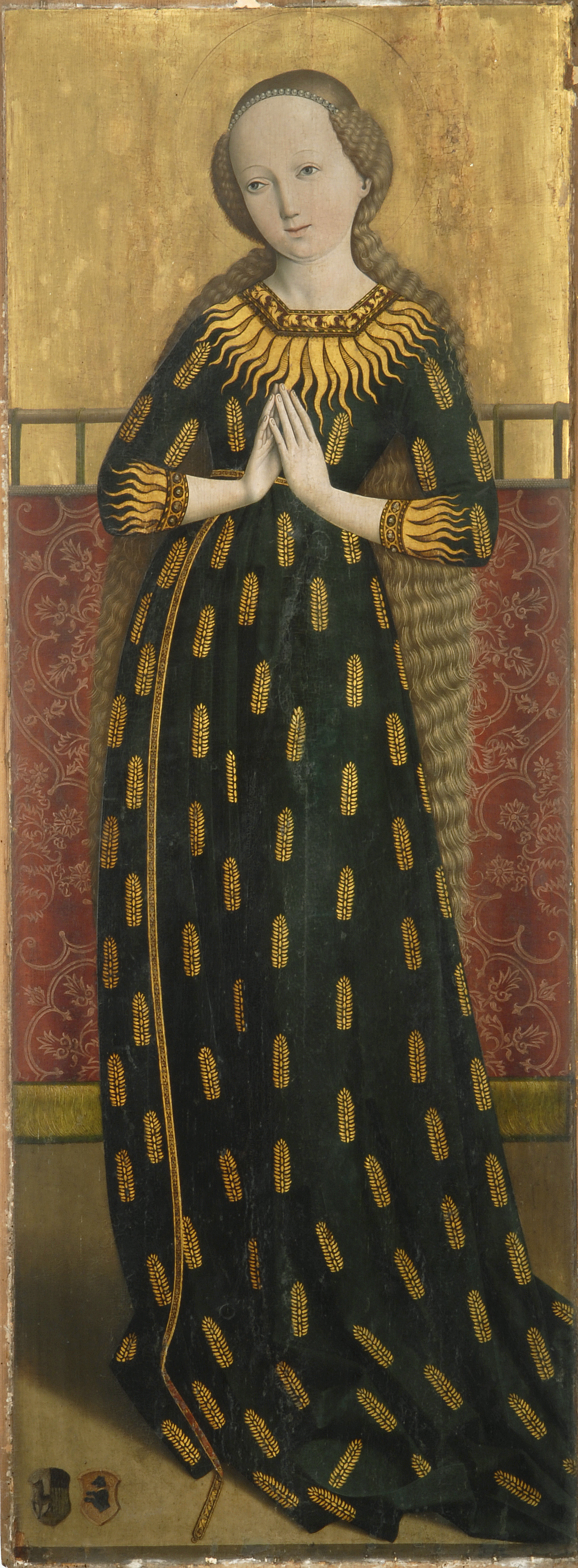 Maria im Ährenkleid Salzburg um 1490 BNM