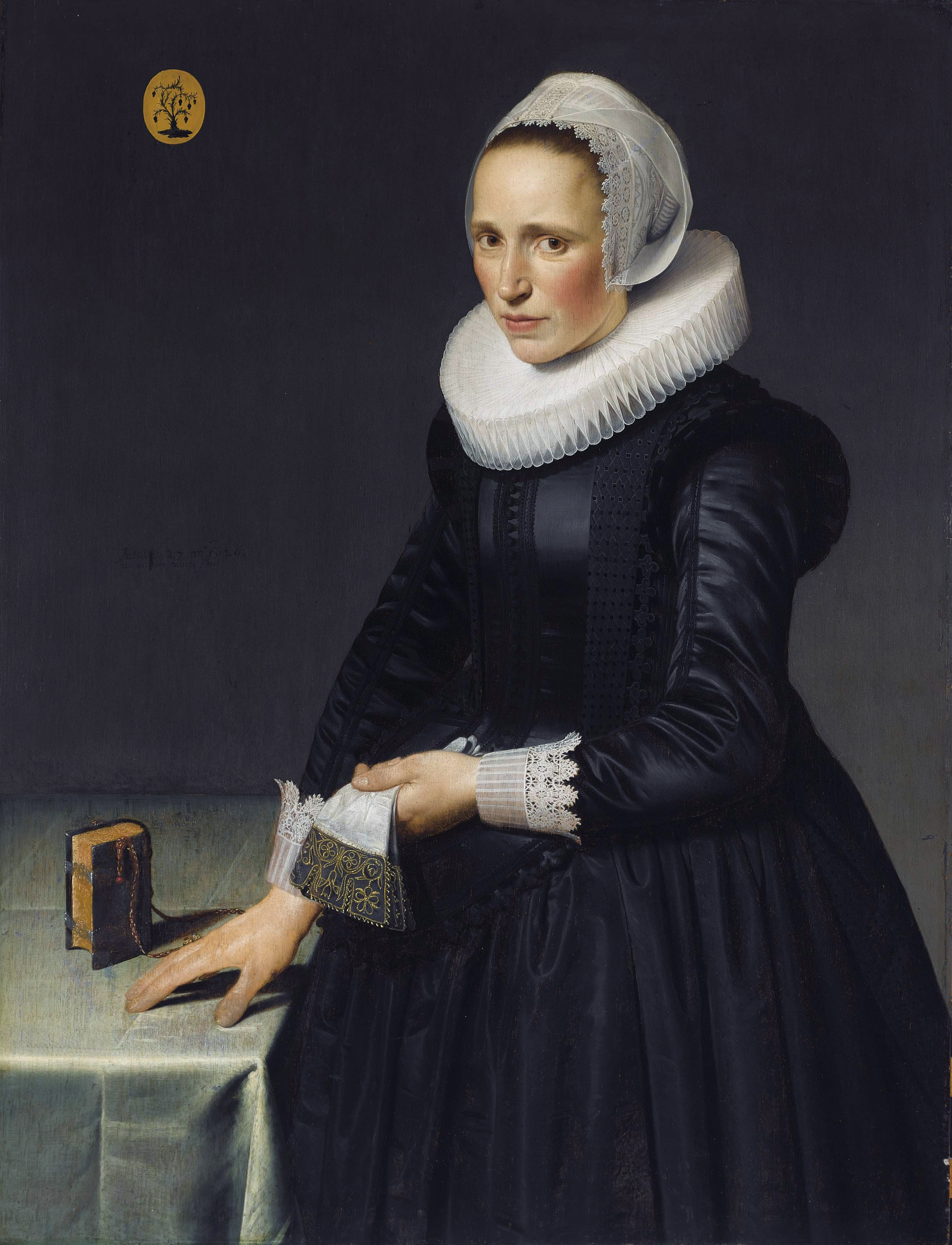Maria Jorisdr Pijnaecker (1599-1678), by Willem Willemsz van der Vliet (circa 1584-1642)