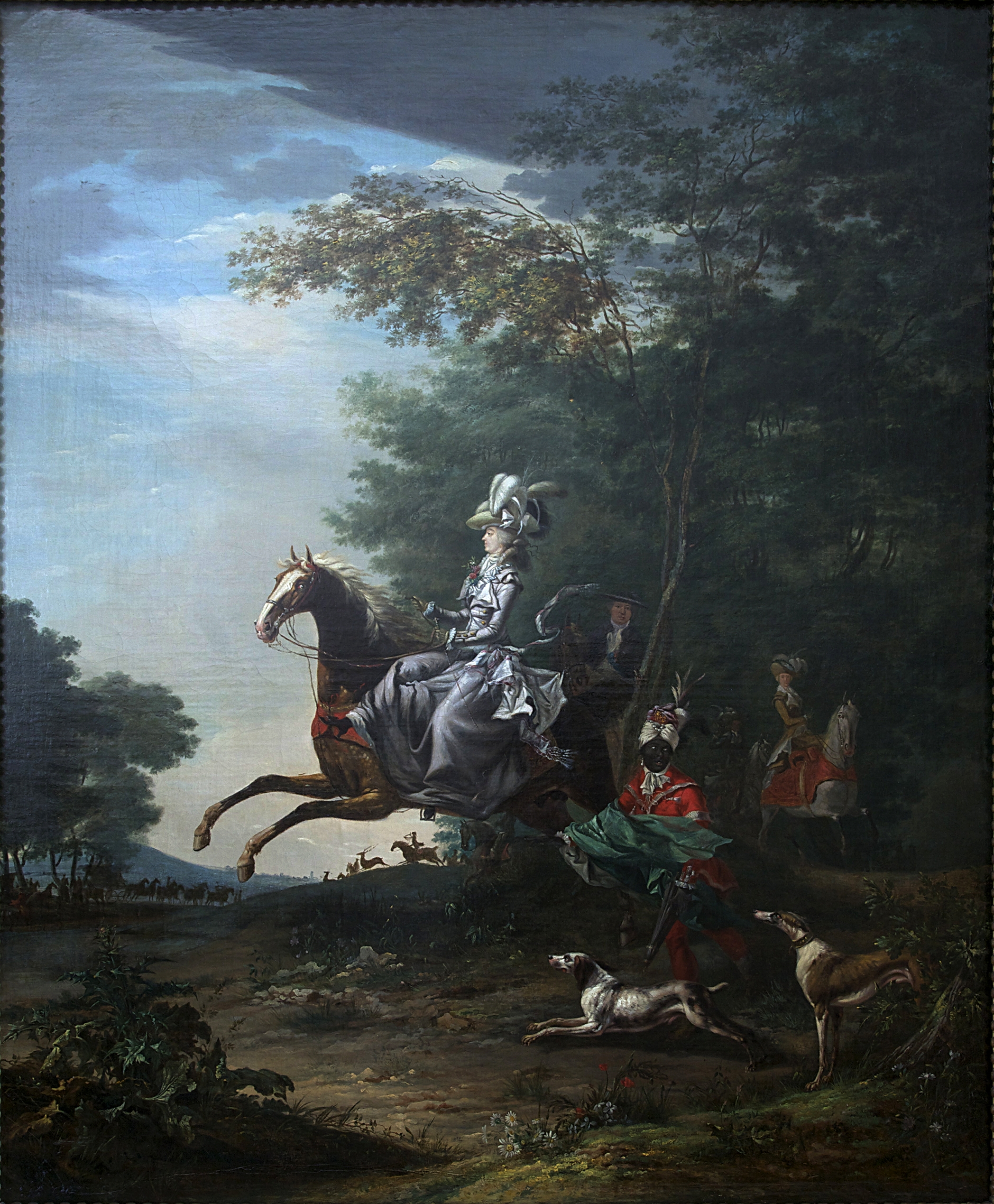 Marie-Antoinette 1783 Brun Versailles 9082