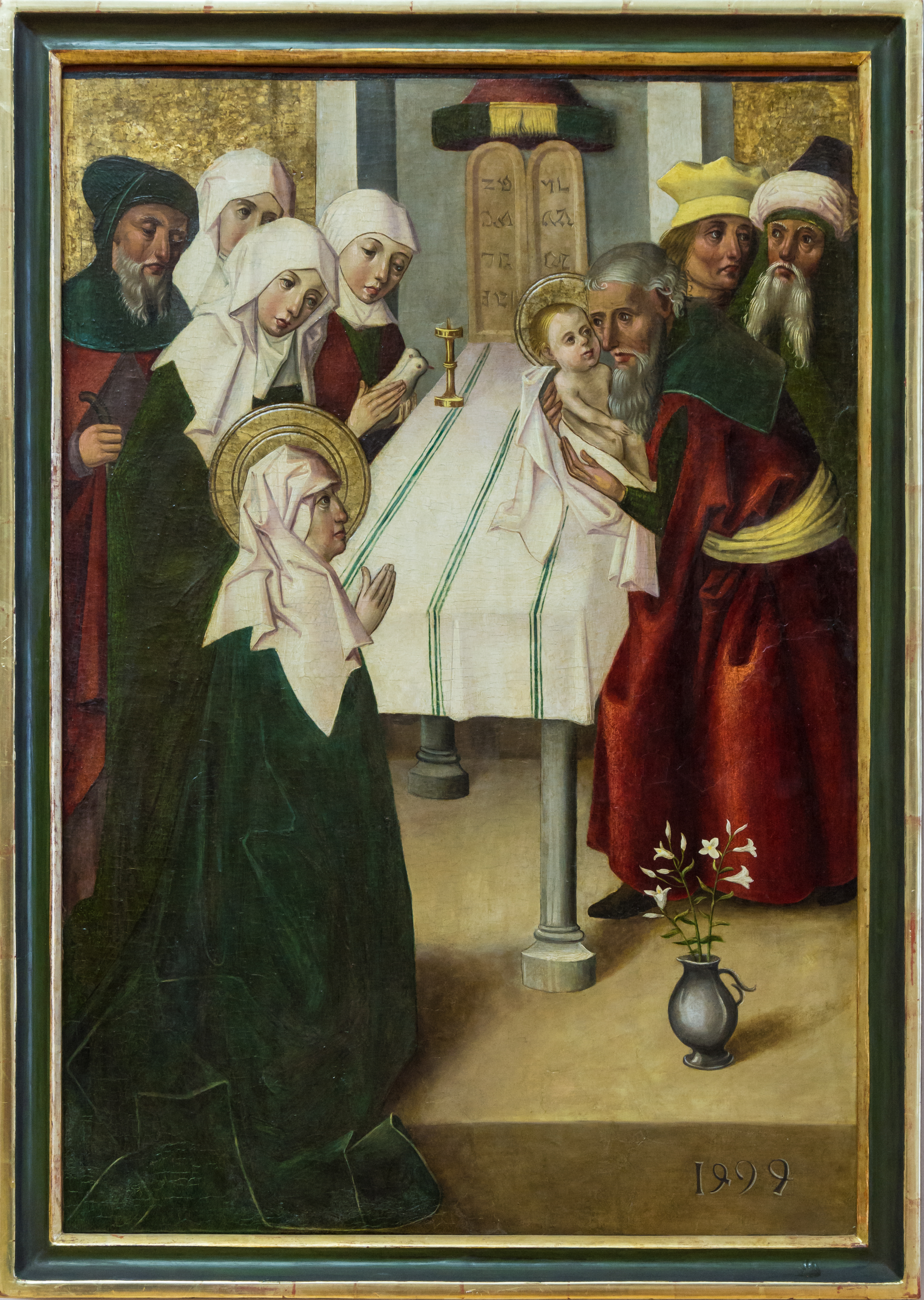Meister von Seitenstetten - Darstellung Jesu