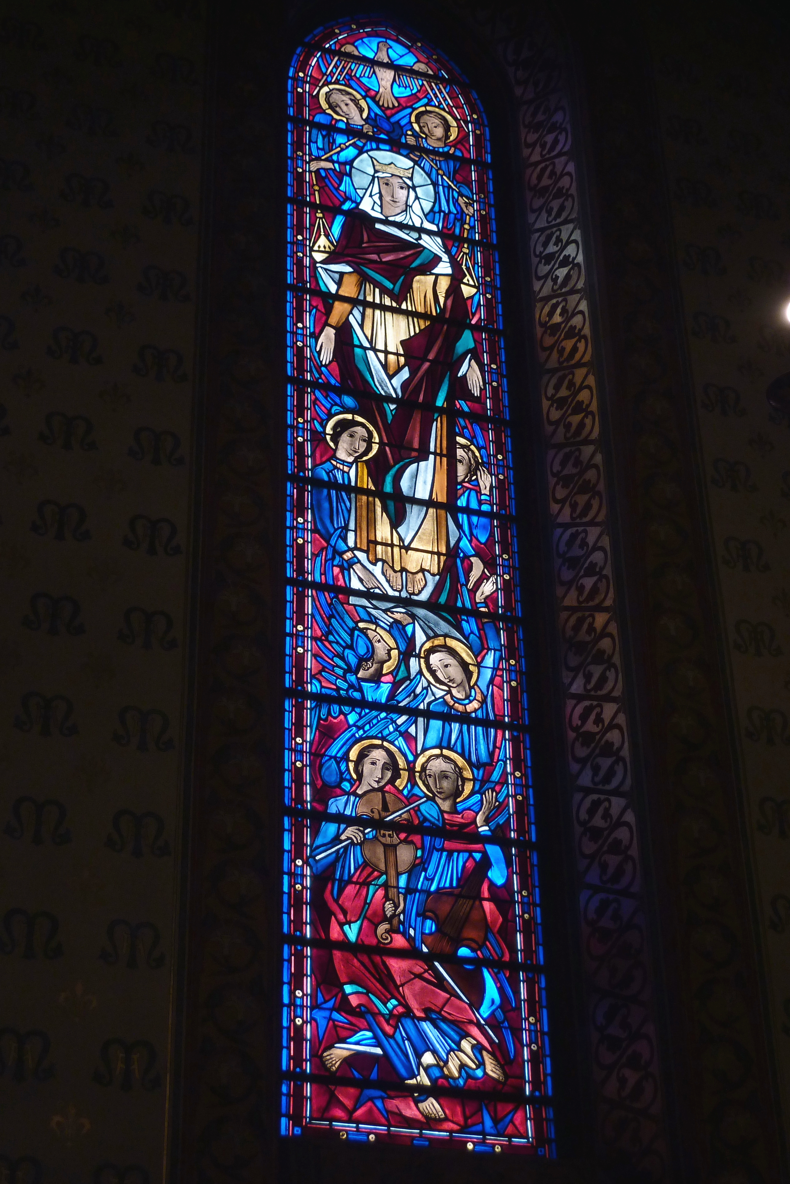 Melun Notre-Dame Fenster 552
