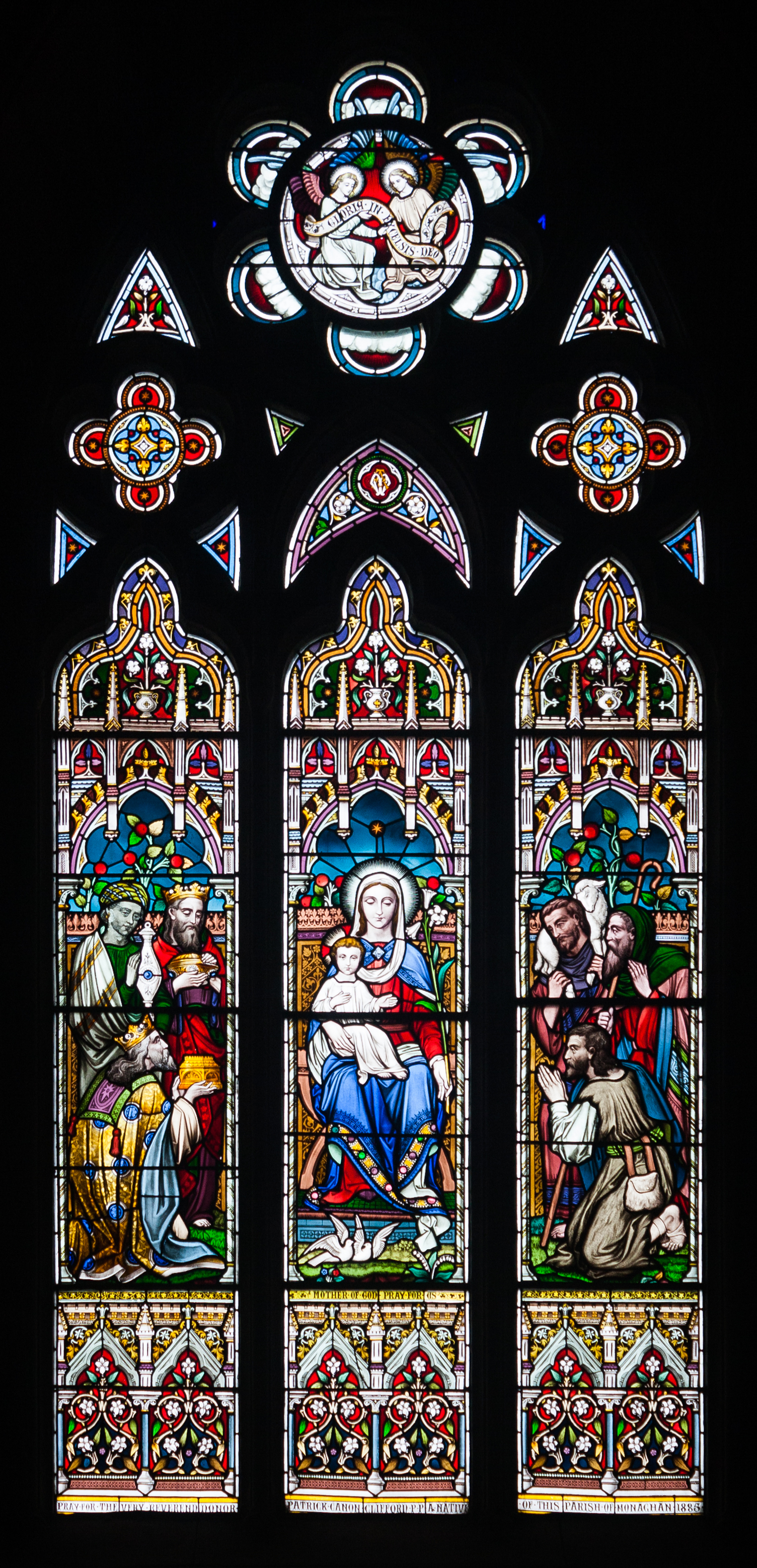 Monaghan Saint Macartan's Cathedral Window Madonna and Child 2013 09 21