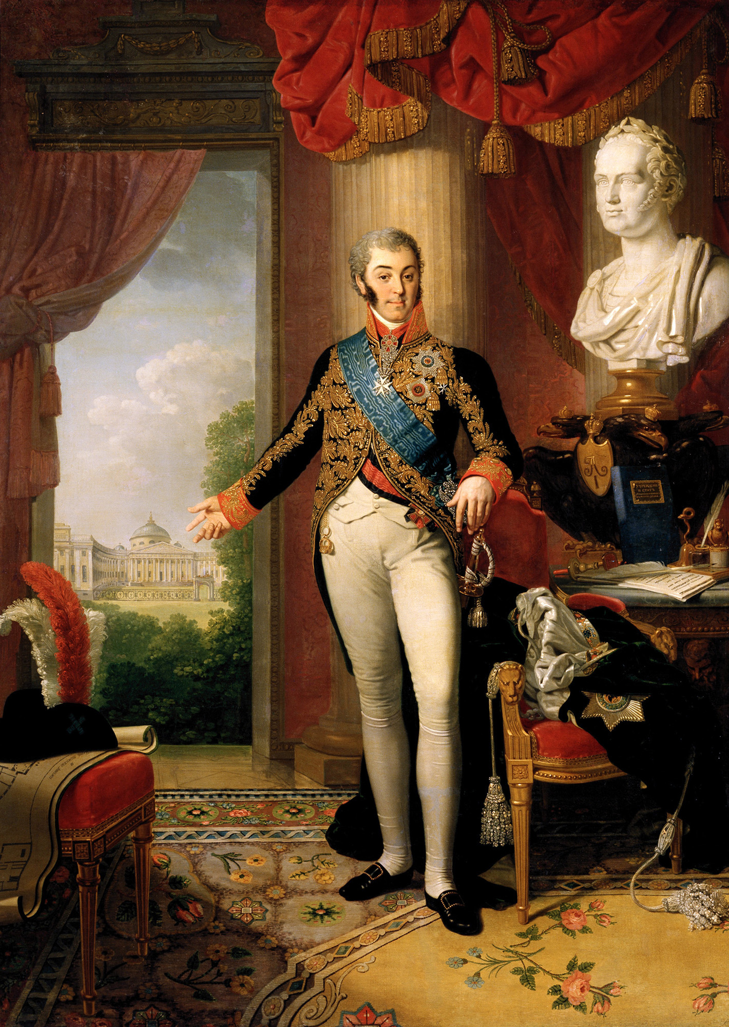 N.Sheremetev by Borovikovskiy