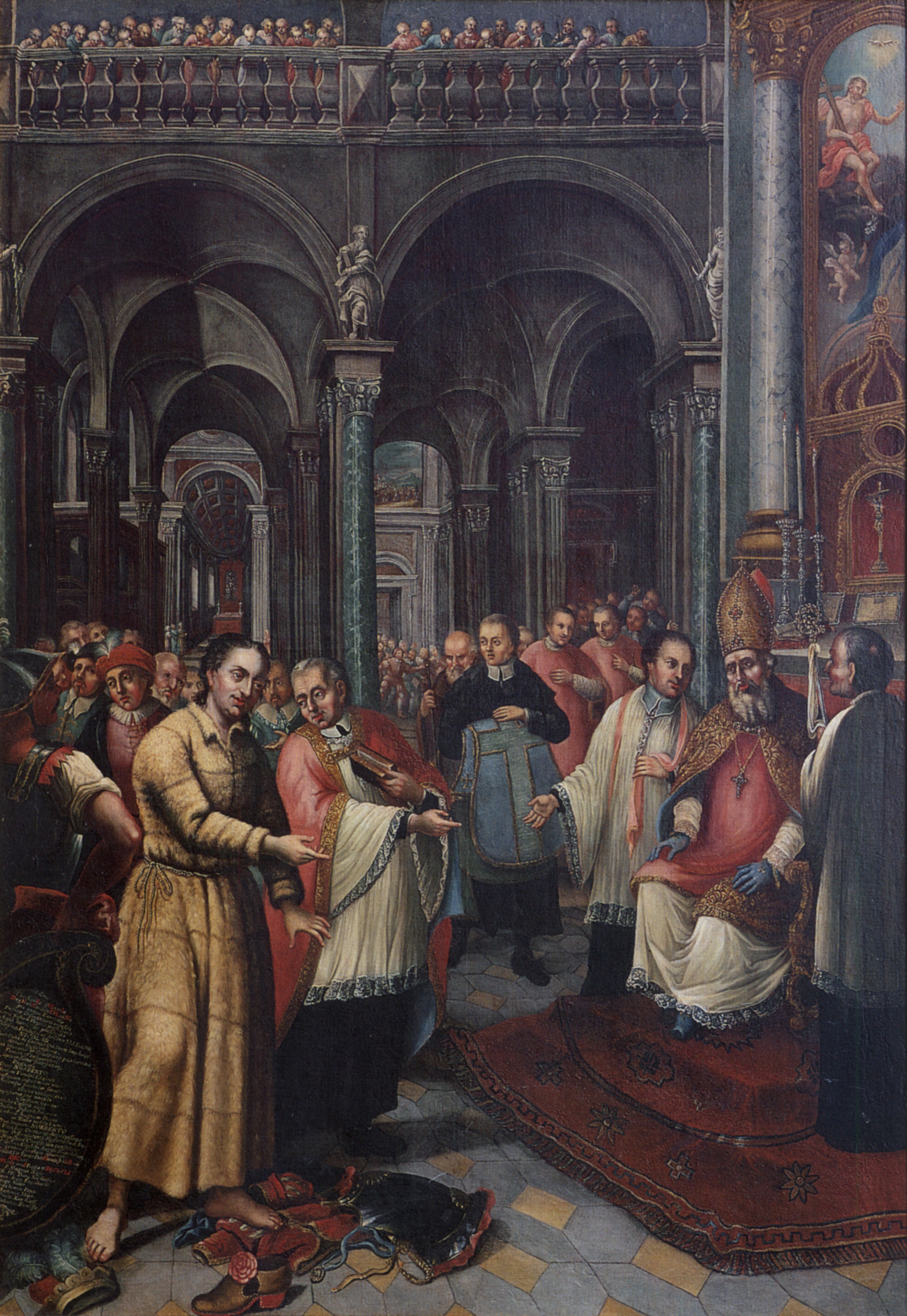 Norbert von Xanten Thesenbild 1770 Schussenried