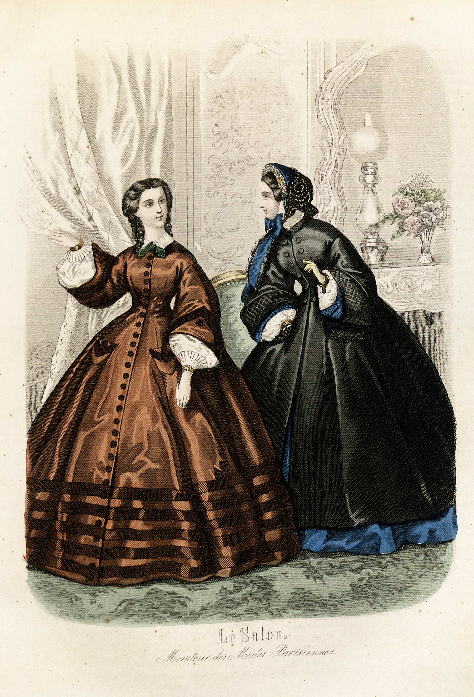 Nyaste journal för damer 1860, illustration nr 24